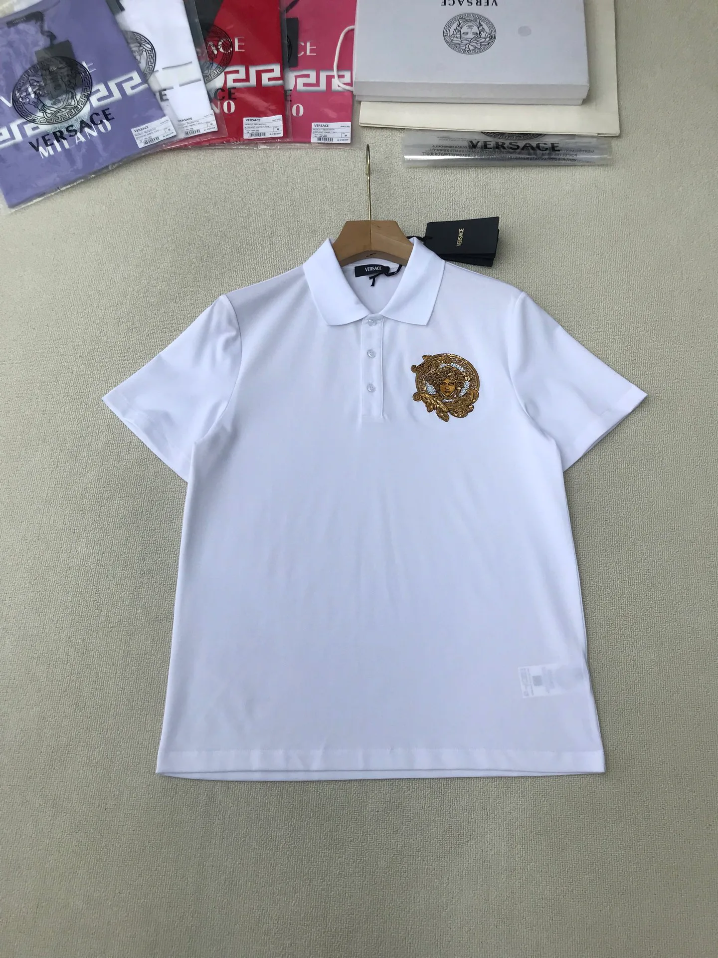 Рубашки Мужские Versace 11735901