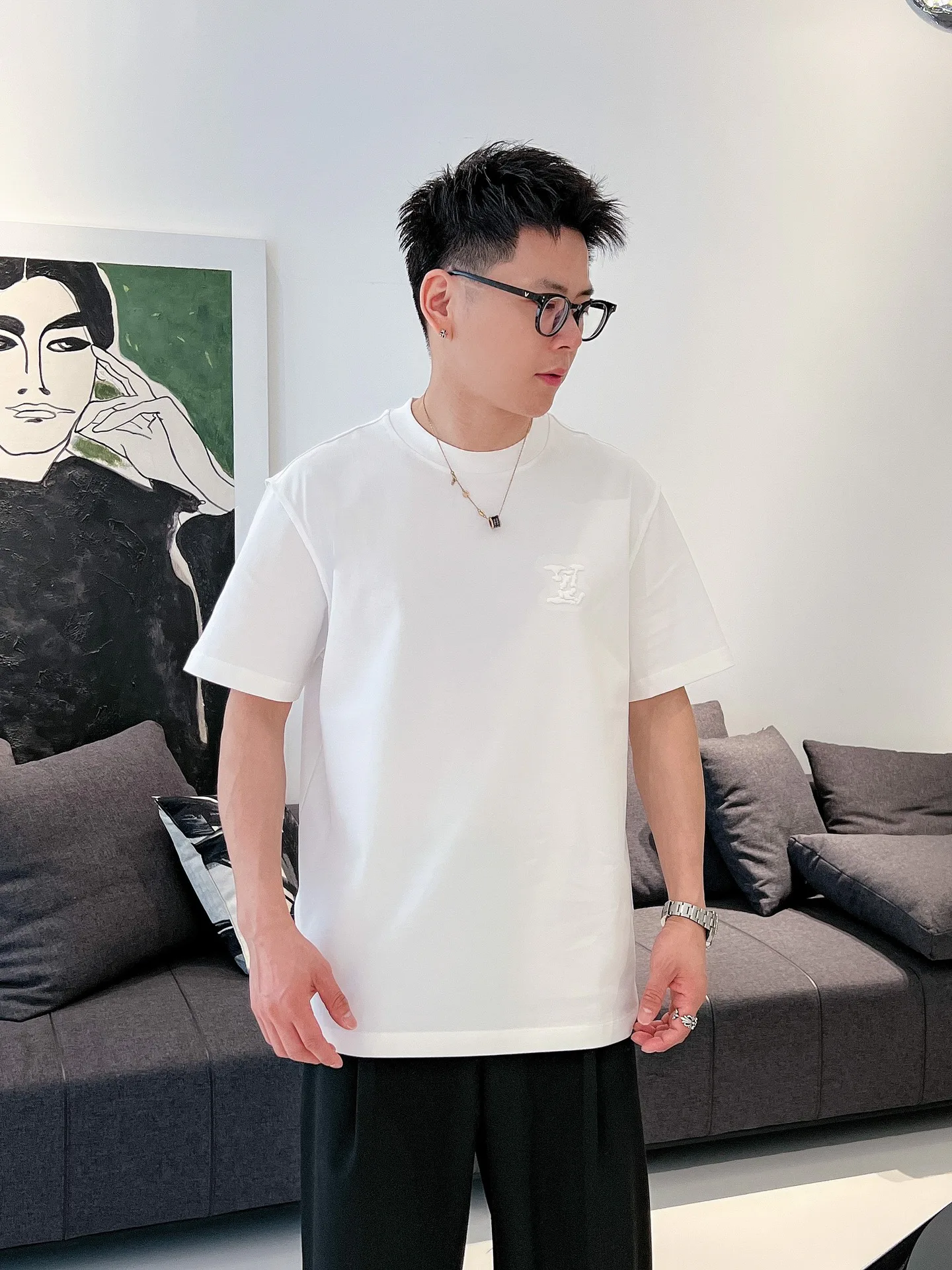 Футболки Мужские Louis Vuitton 2711634