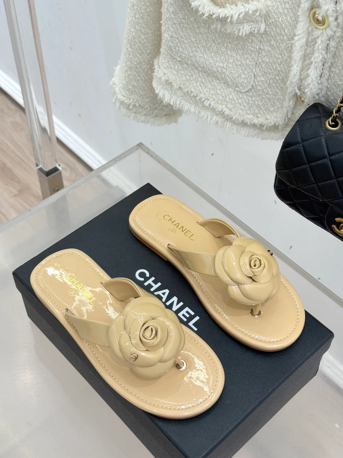 Шлепанцы Женские Chanel 355845