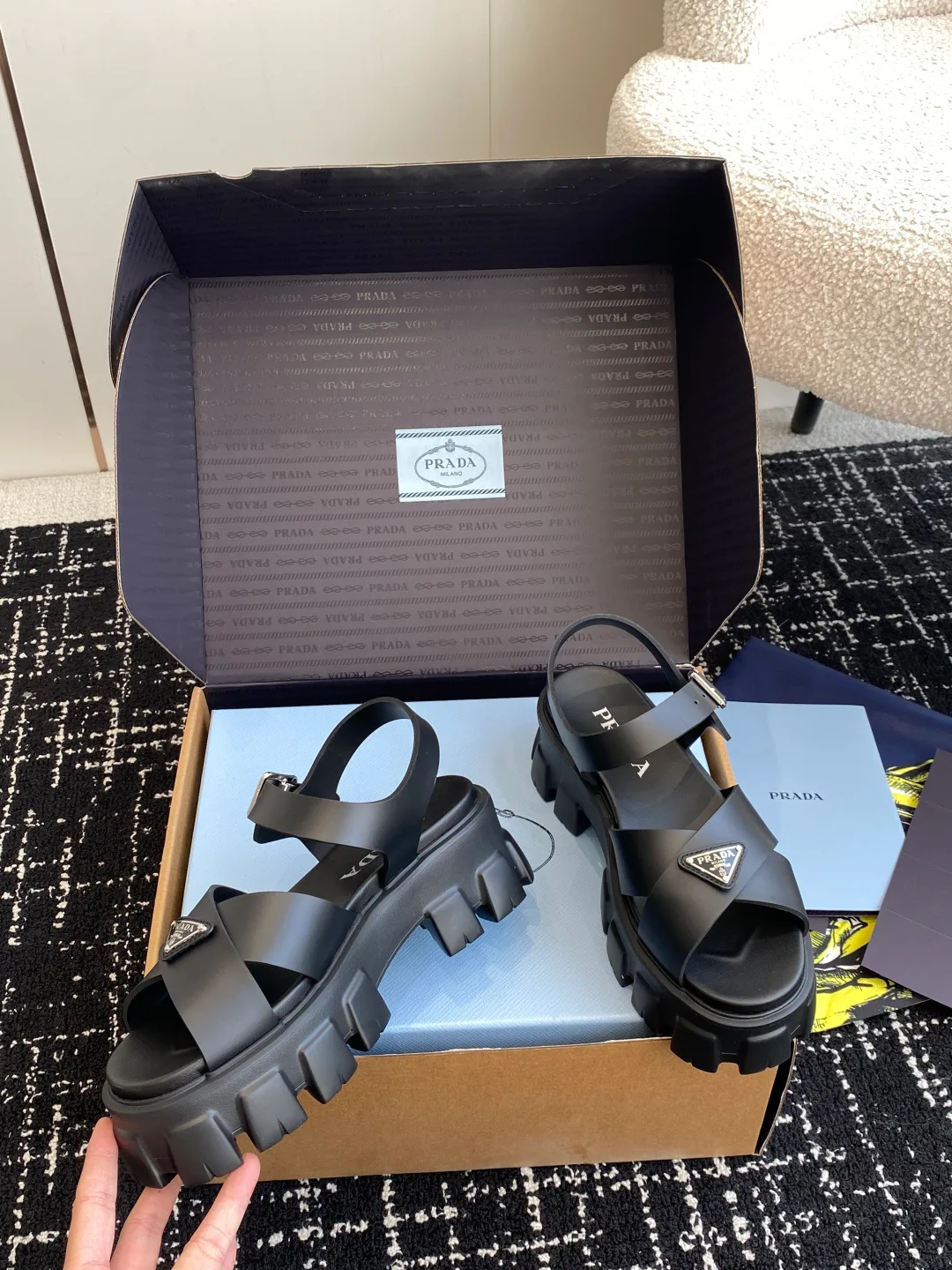 Сандалии Женские Prada 17572220
