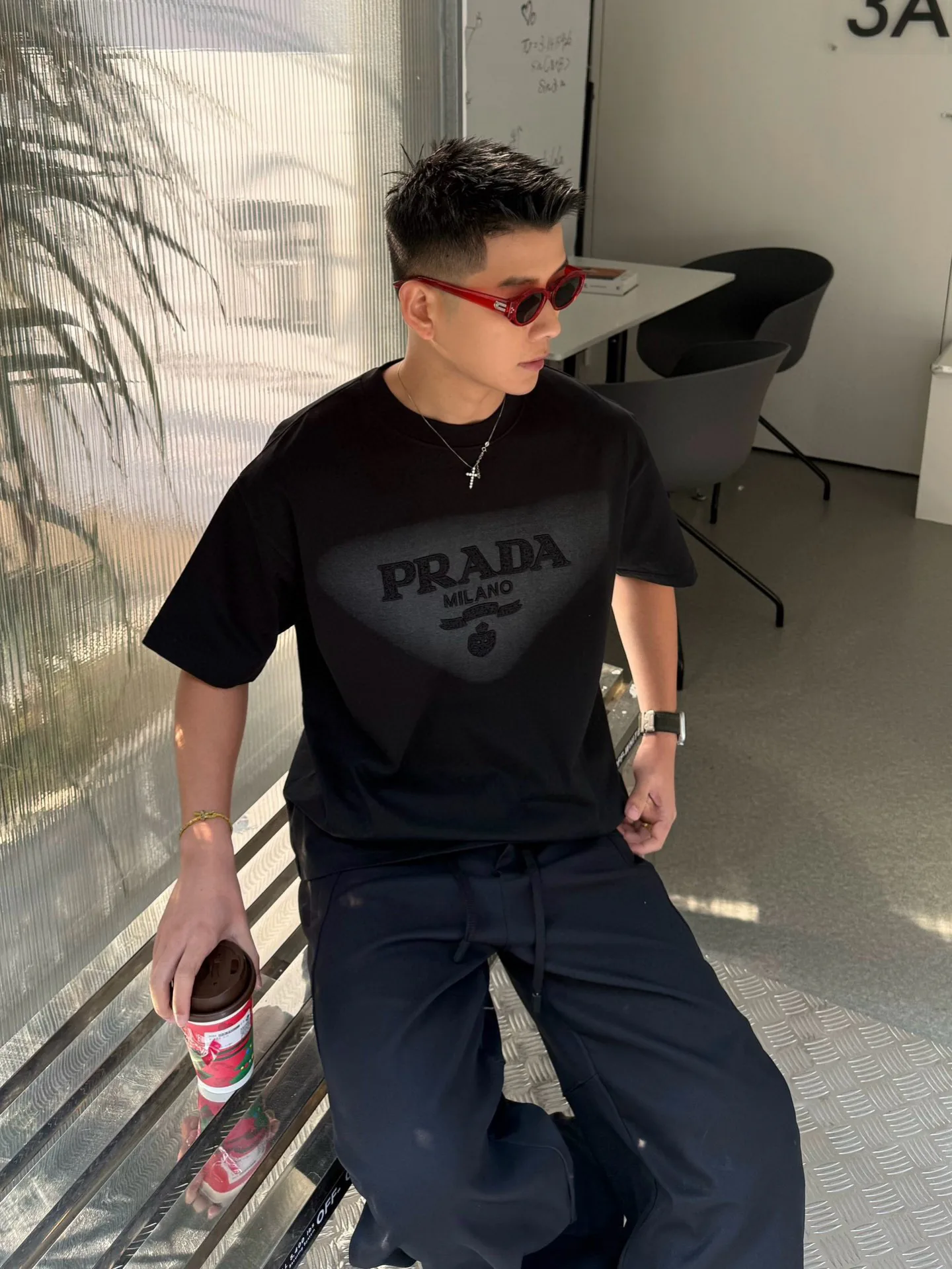 Футболки Мужские Prada 10052