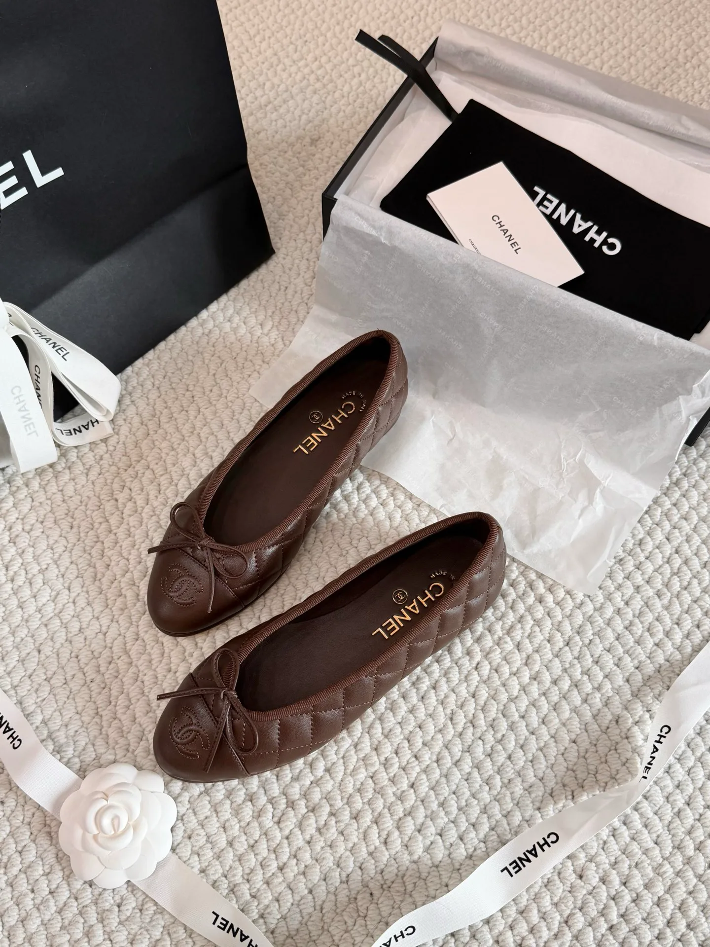 Балетки Женские Chanel 19038971