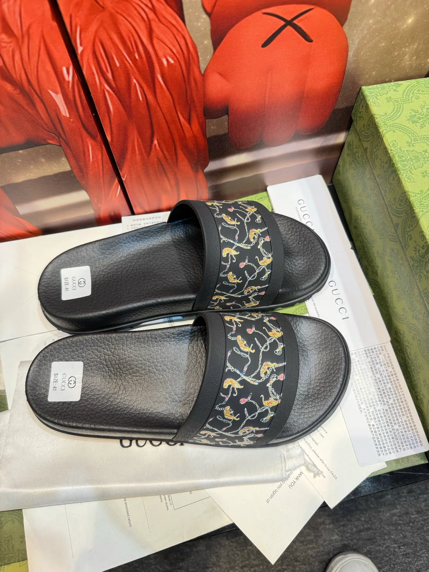 Шлепанцы Женские Gucci 10313892