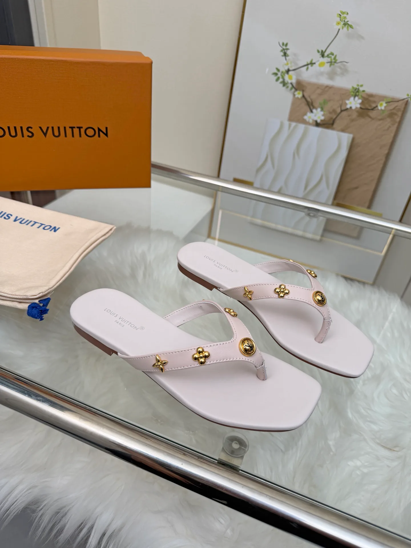 Шлепанцы Женские Louis Vuitton 13253496