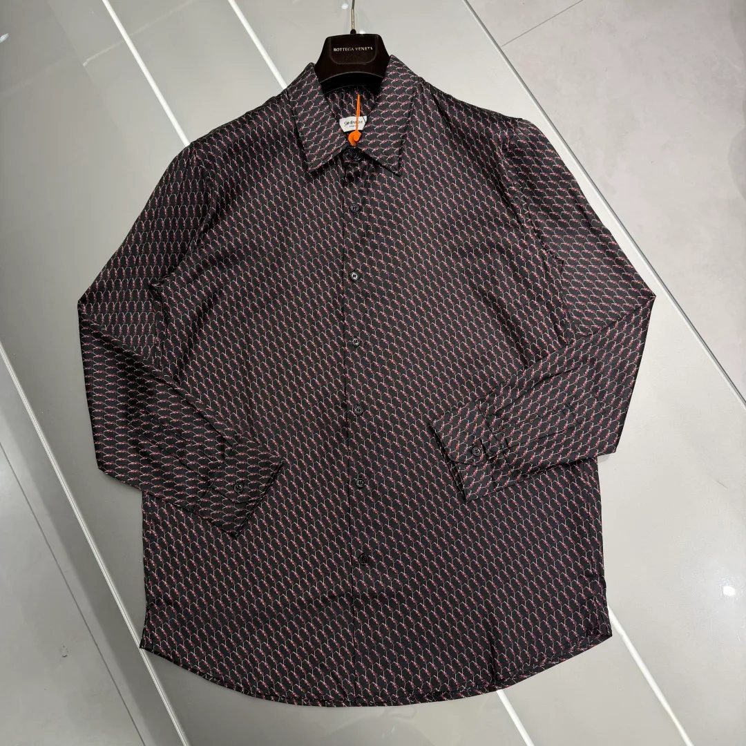 Рубашки Мужские Saint Laurent 18431152
