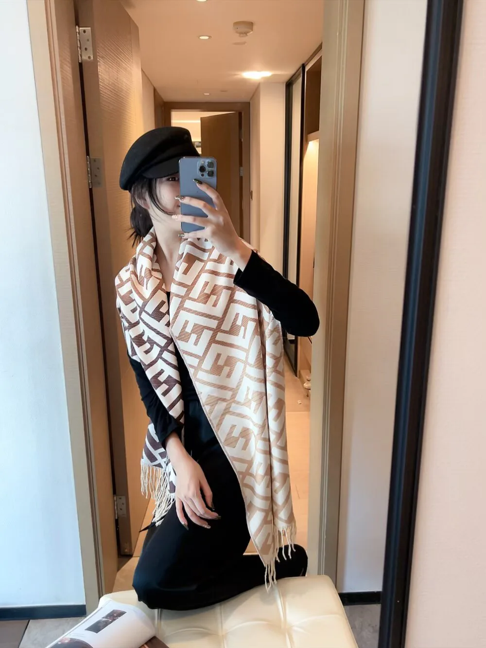 Шарфы Fendi 18002977