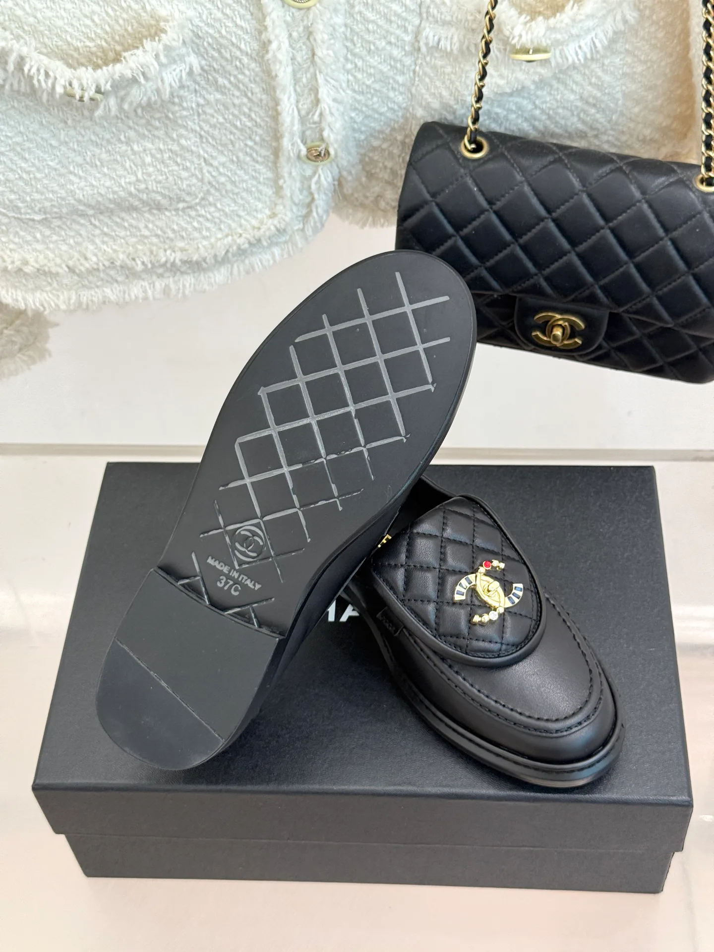 Лоферы И Мокасины Женские Chanel 17336057