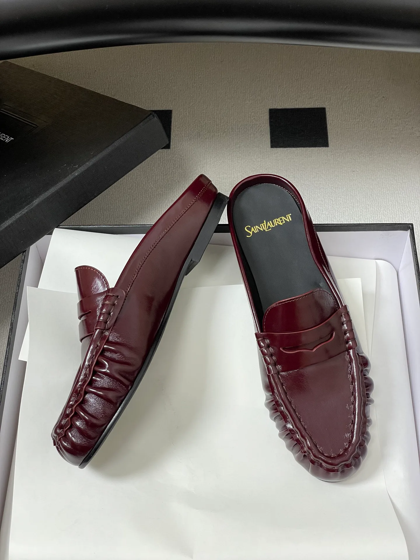 Лоферы И Мокасины Женские Saint Laurent 725677
