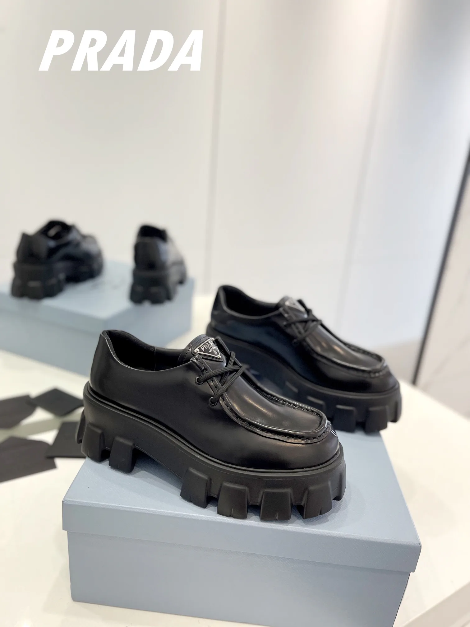 Лоферы И Мокасины Женские Prada 116834