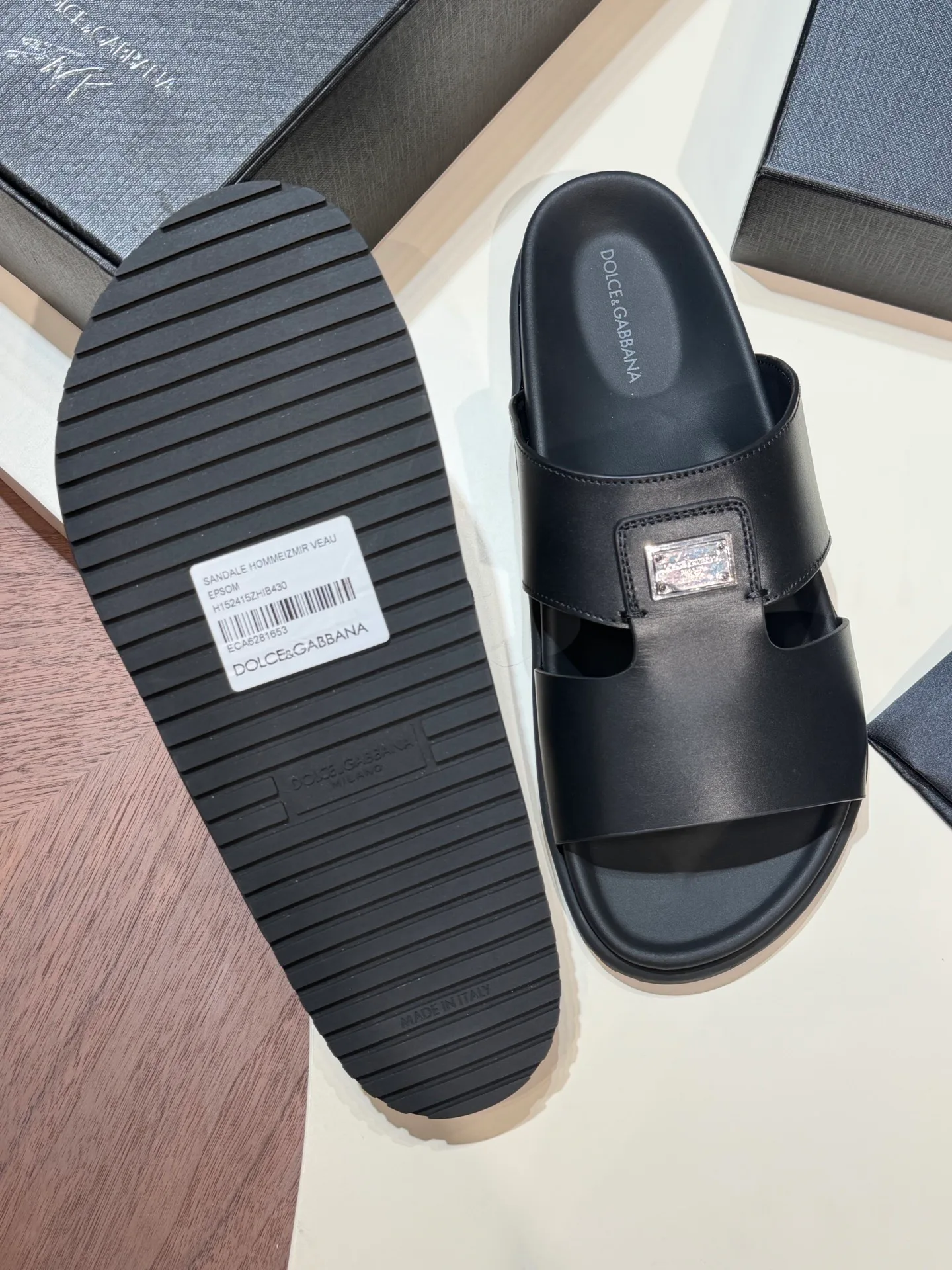 Шлепанцы Мужские Dolce & Gabbana 11533578