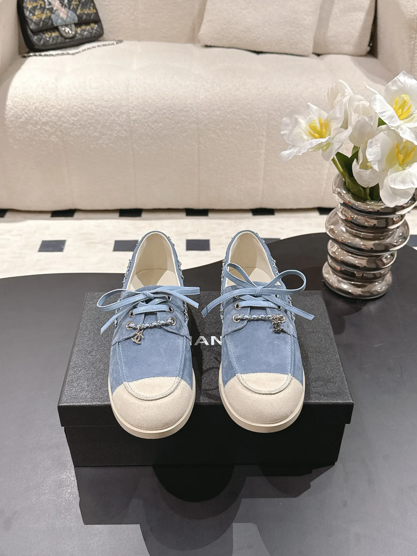 Лоферы И Мокасины Женские Chanel 6128042