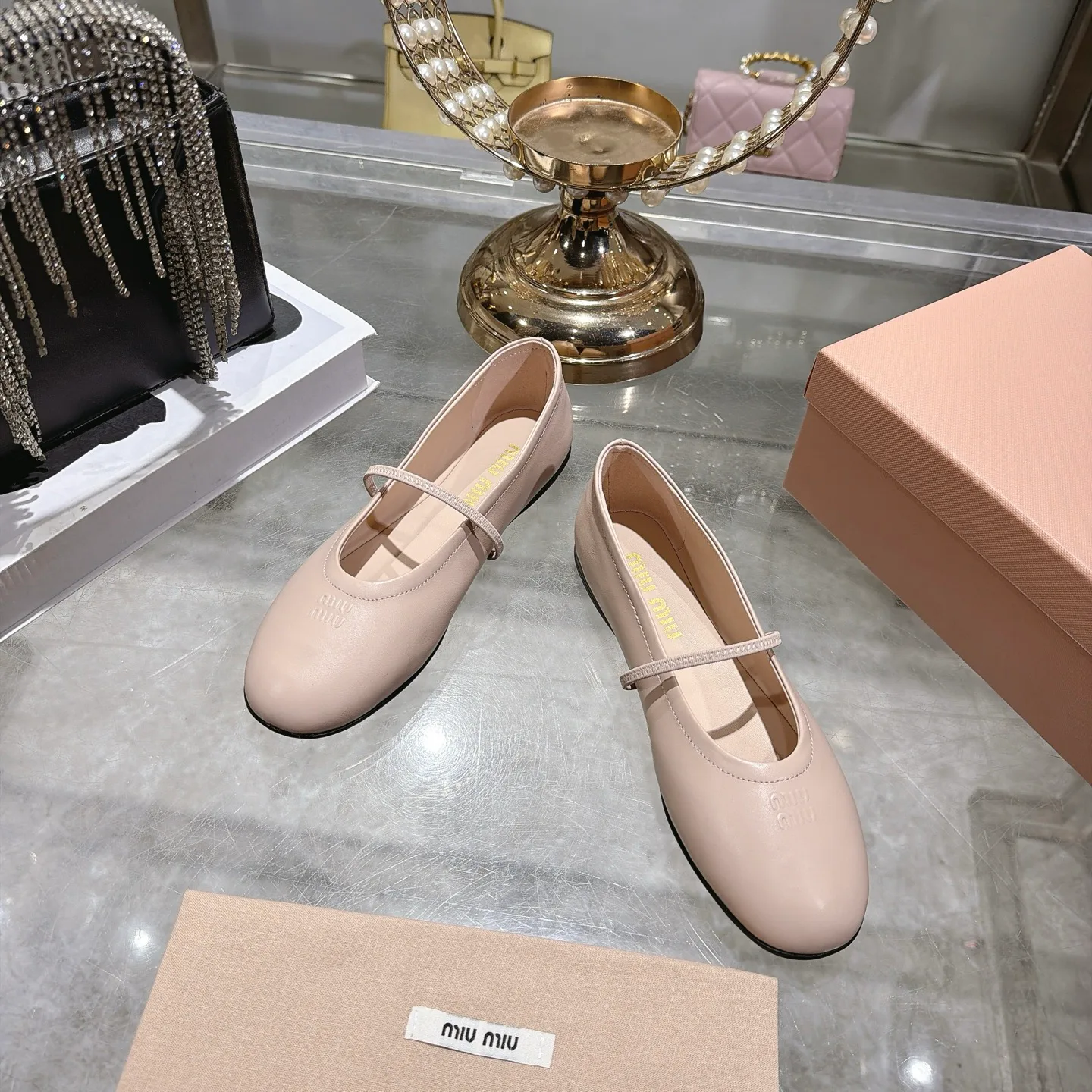 Балетки Женские Miu Miu 16964704