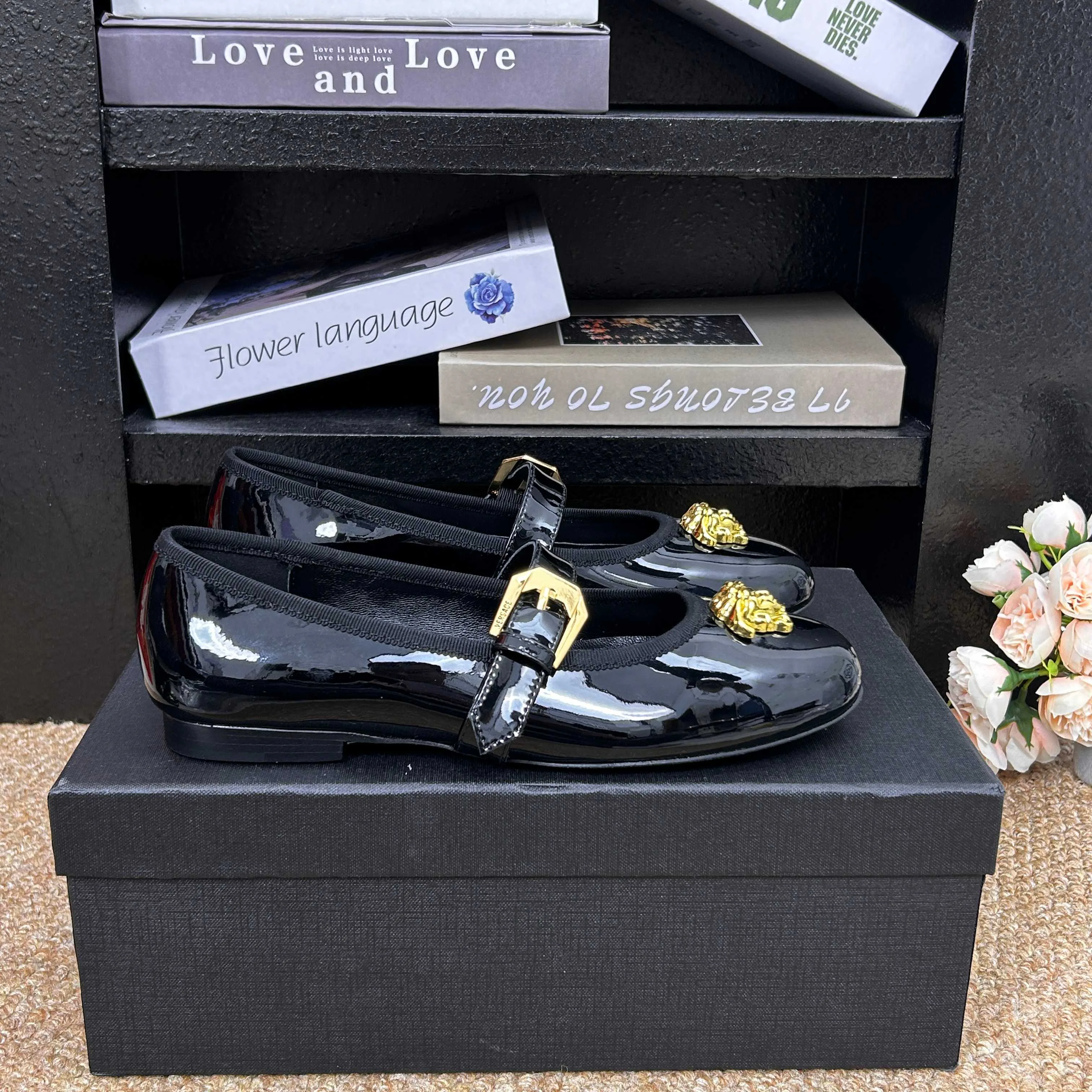 Балетки Женские Versace 9633234