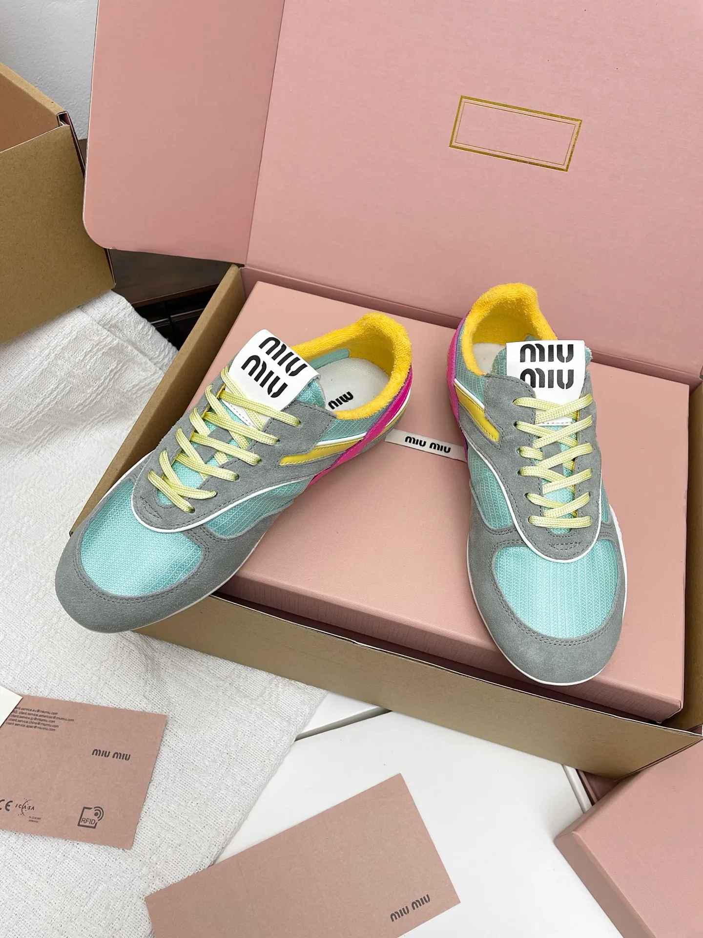 Кроссовки Женские Miu Miu 24953