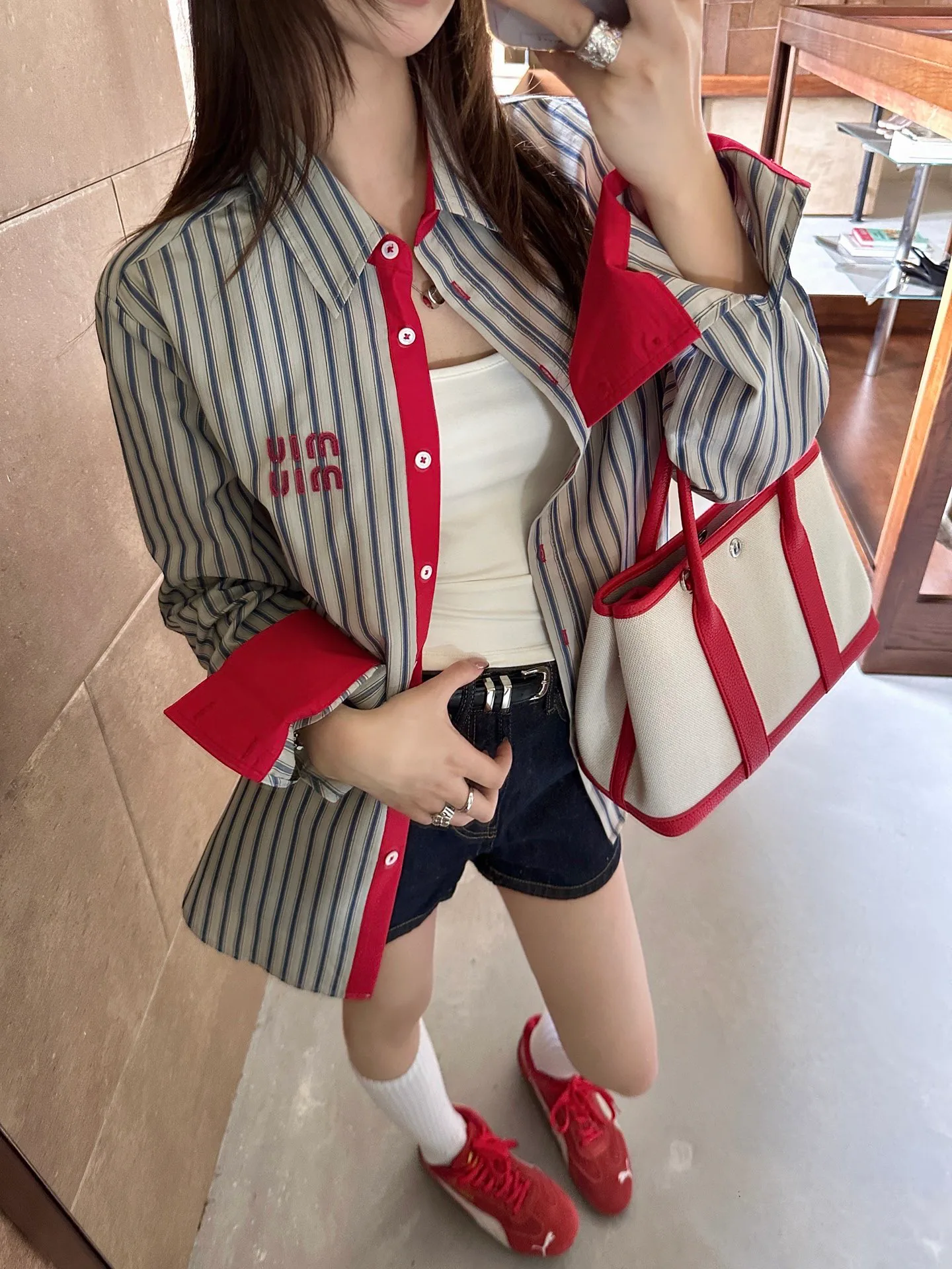 Рубашки Женские Miu Miu 18428986