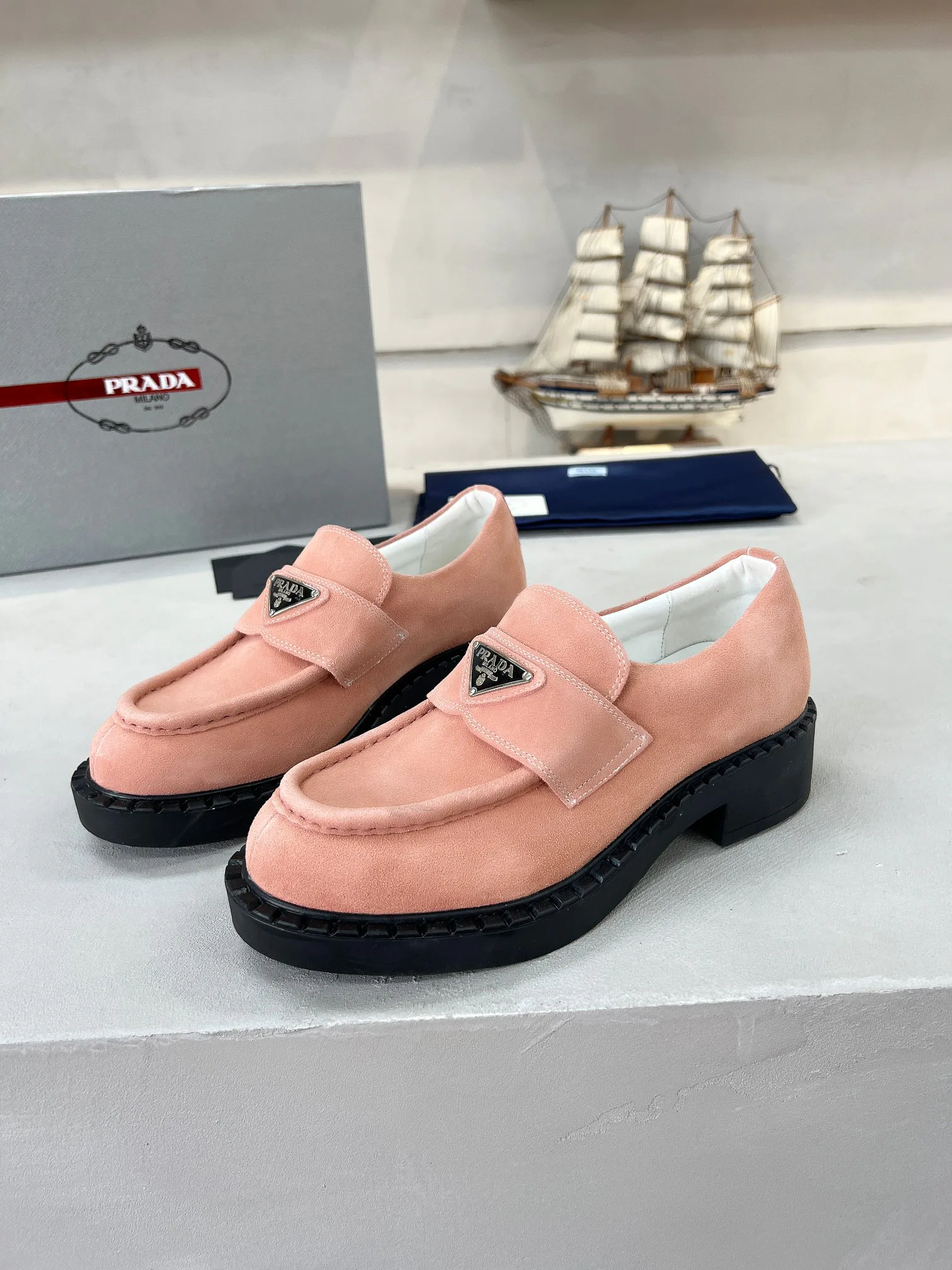Лоферы И Мокасины Женские Prada 17524713