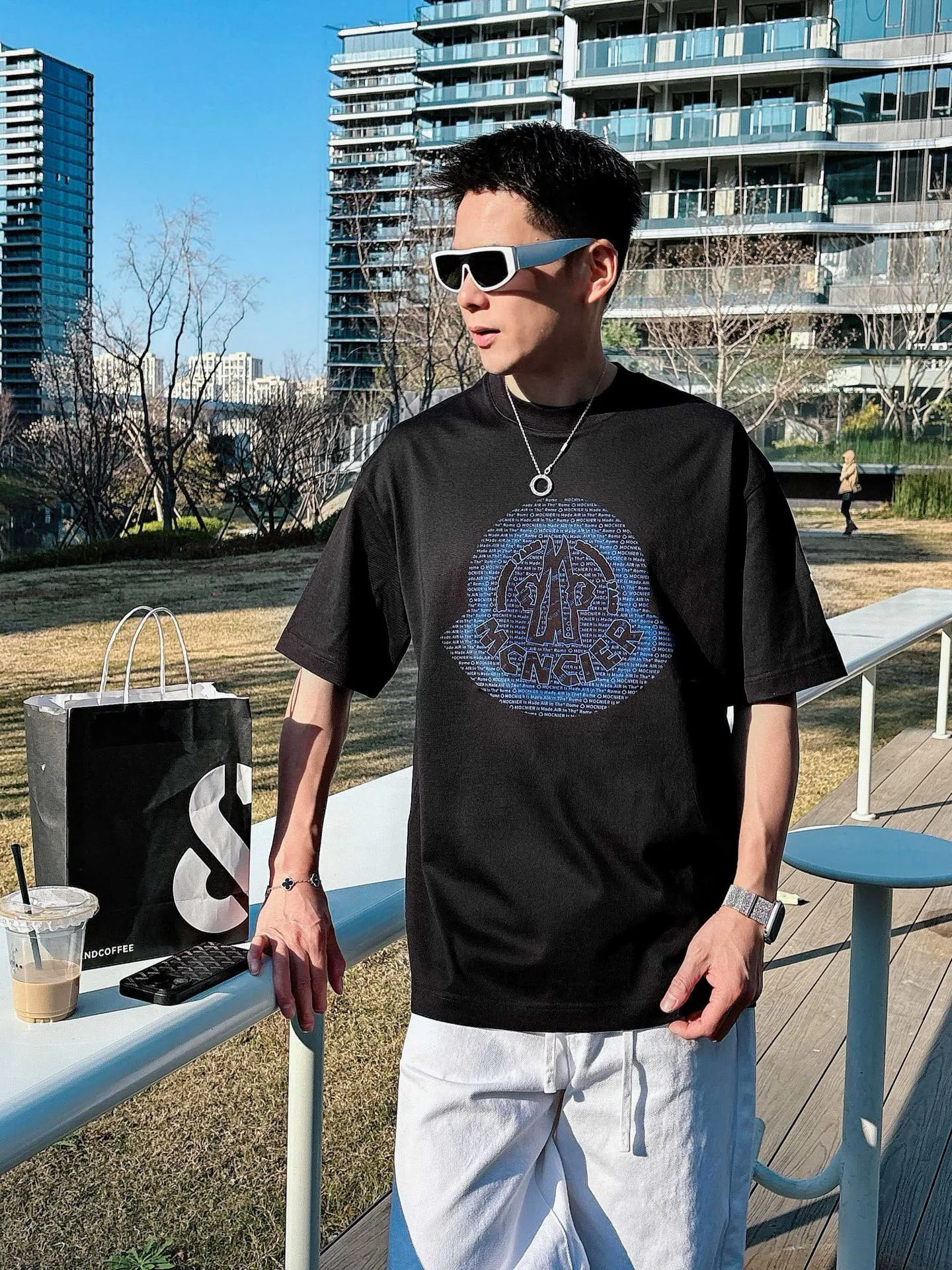 Футболки Мужские Moncler 5093791