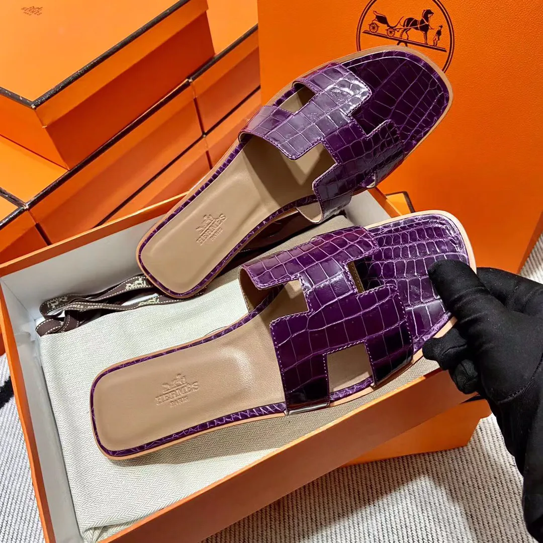 Шлепанцы Женские Hermes 4340576