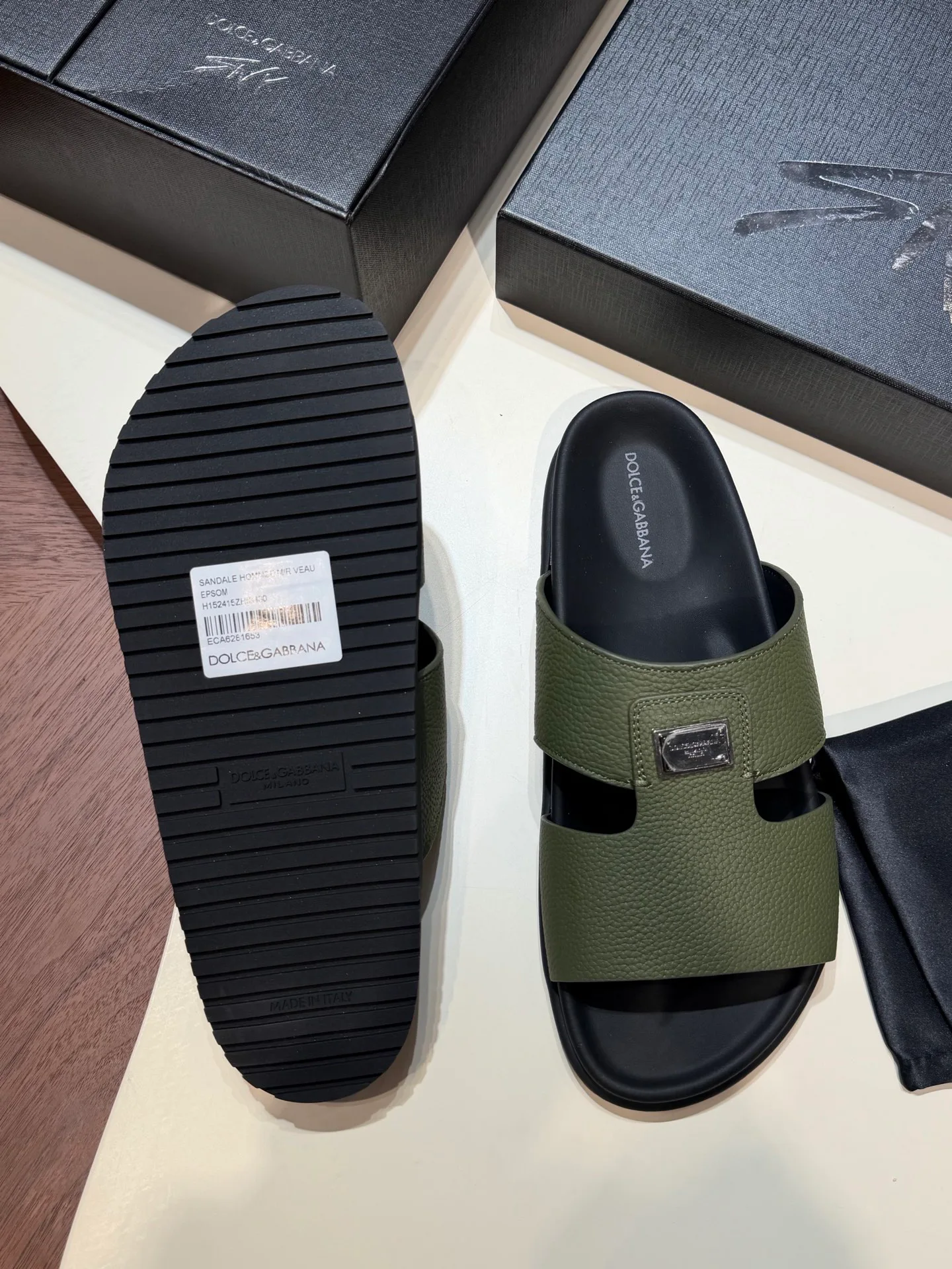 Шлепанцы Мужские Dolce & Gabbana 11511724