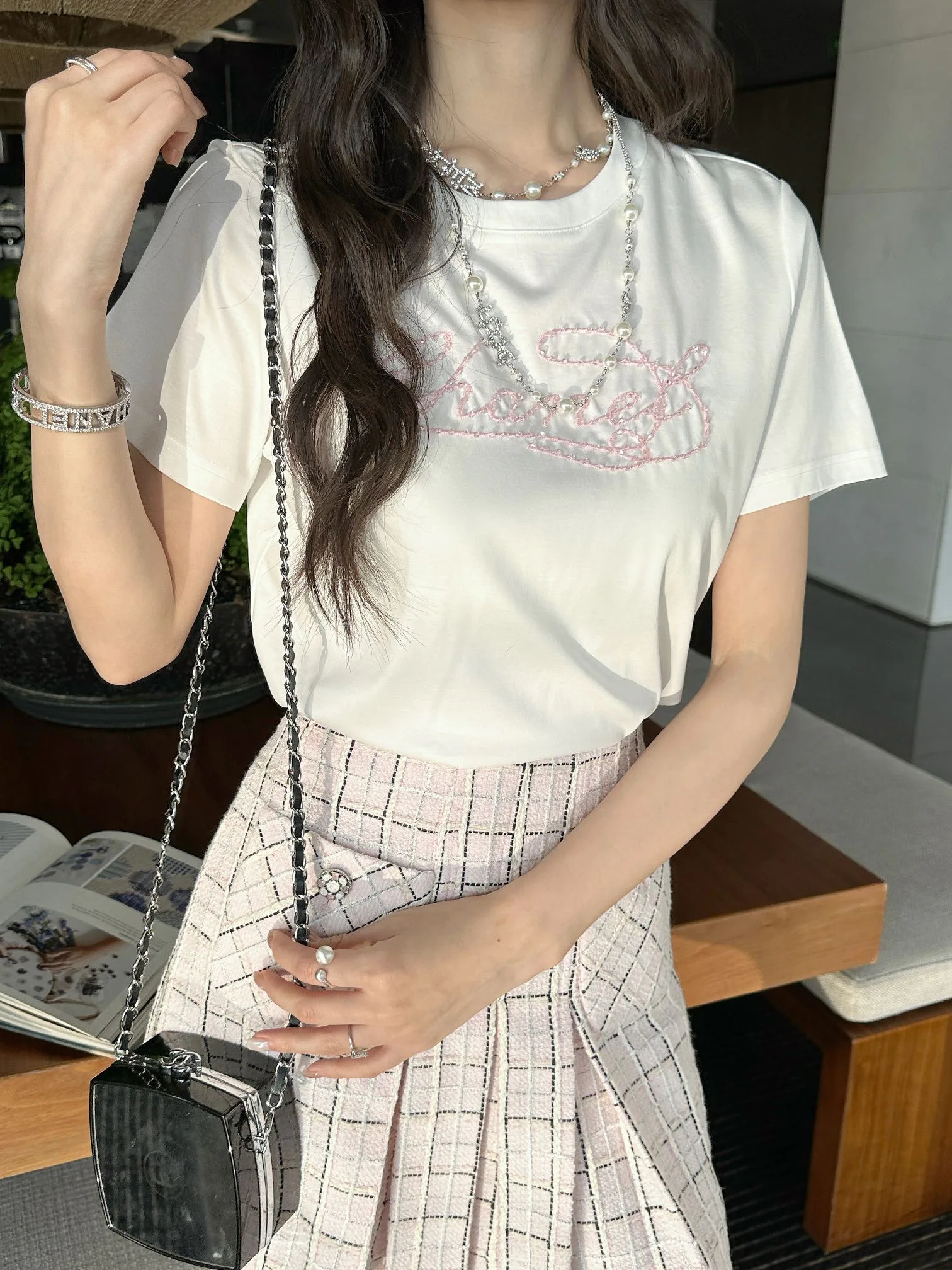 Футболки Женские Chanel 12858077