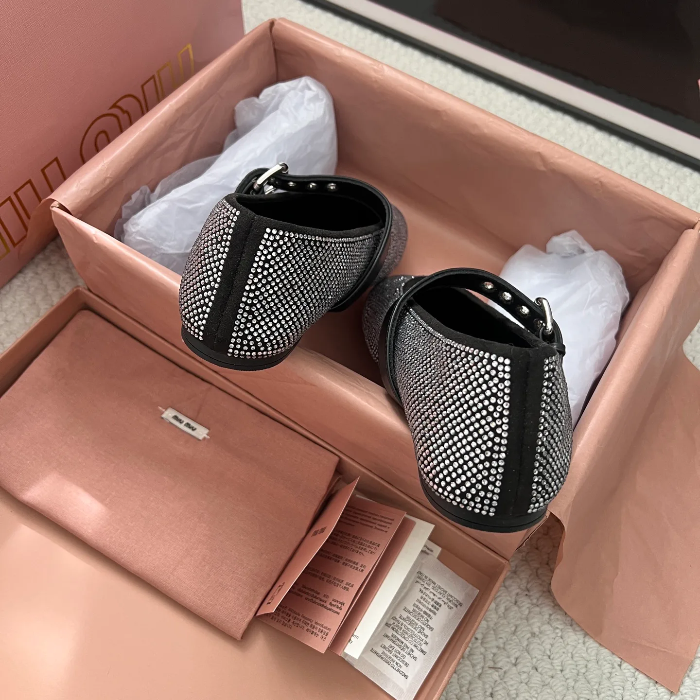 Балетки Женские Miu Miu 11543823