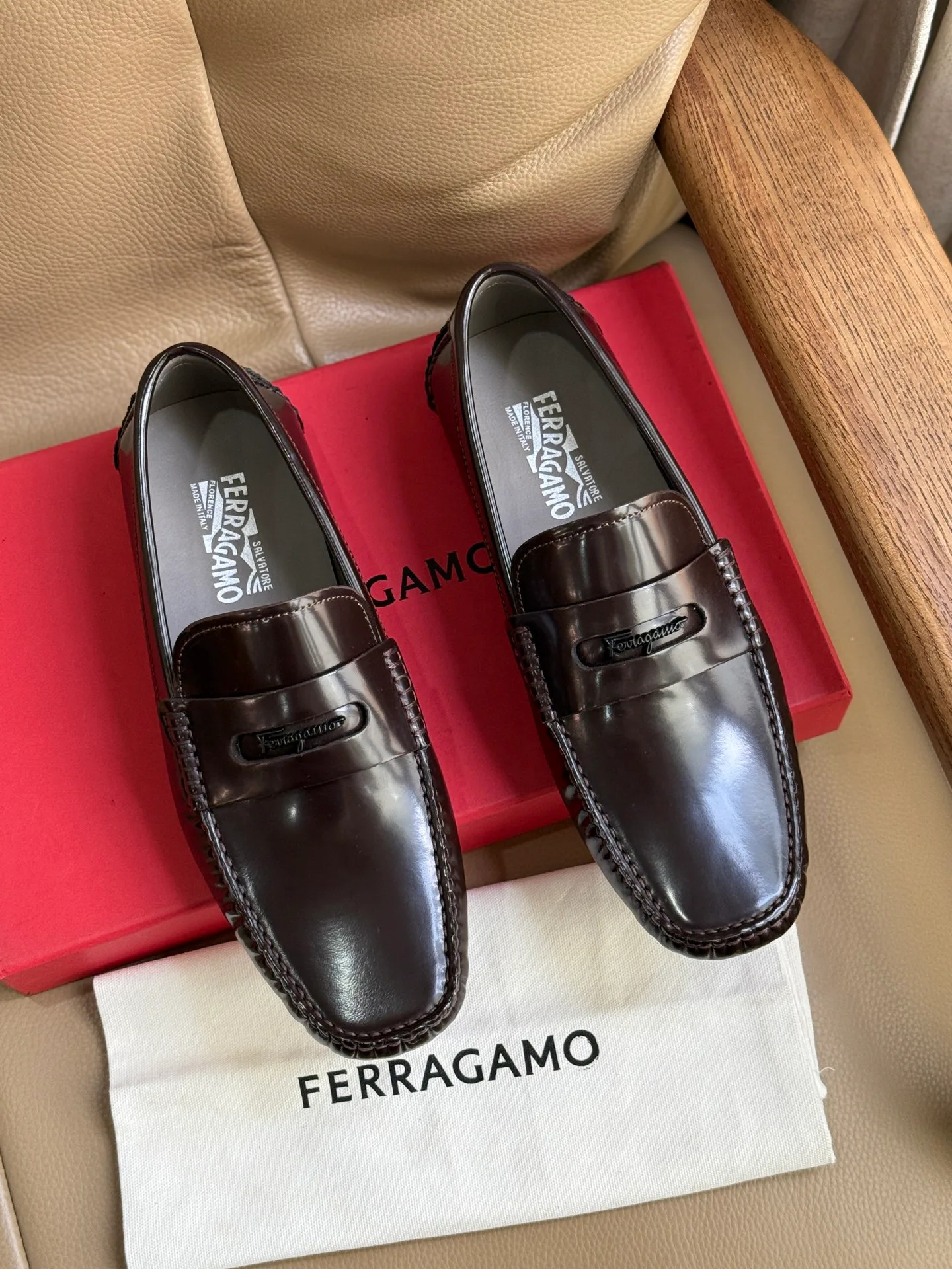 Лоферы И Туфли Мужские Salvatore Ferragamo 18117117