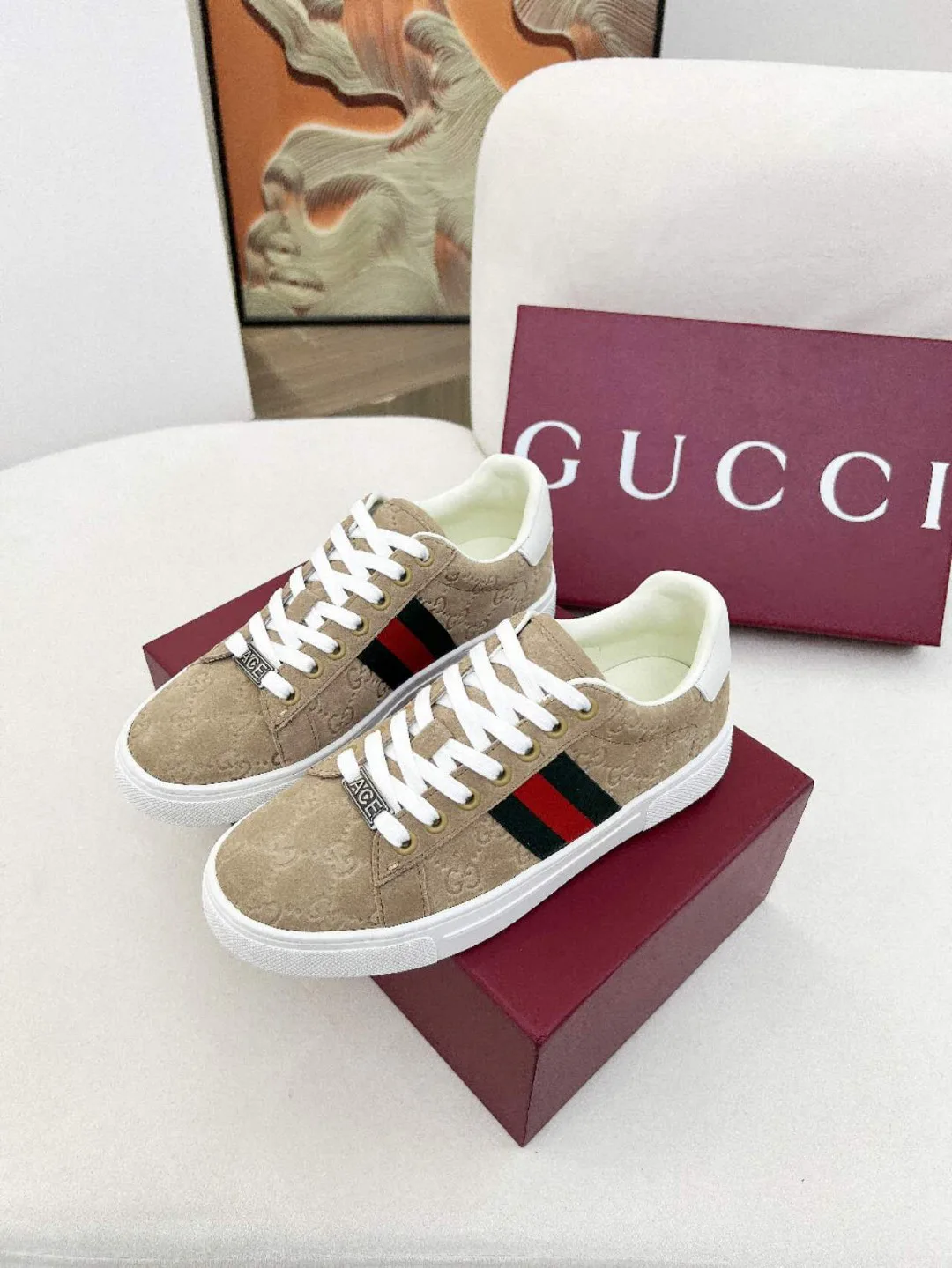 Кеды Женские Gucci 11250262