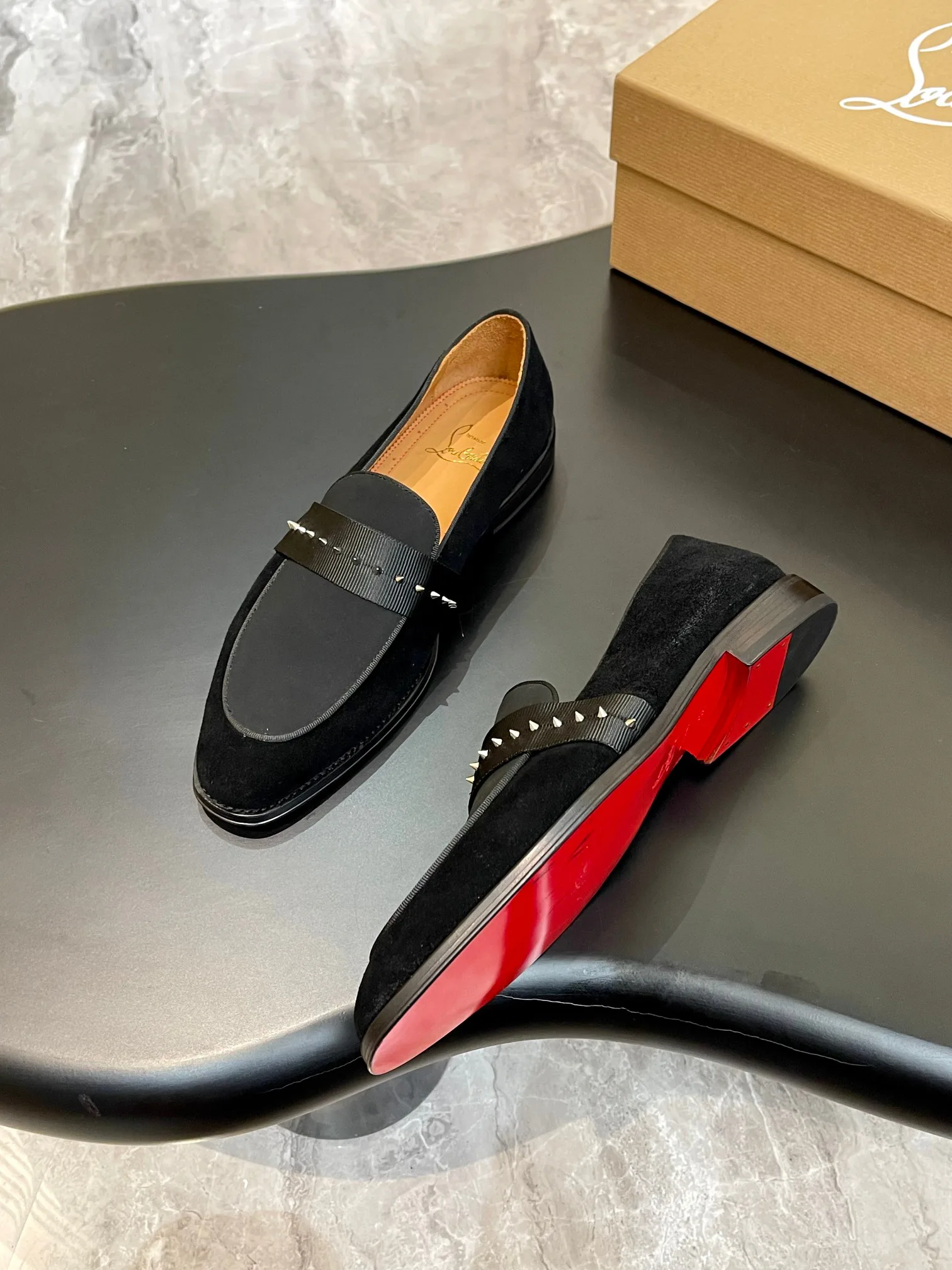 Лоферы И Туфли Мужские Christian Louboutin 18117259