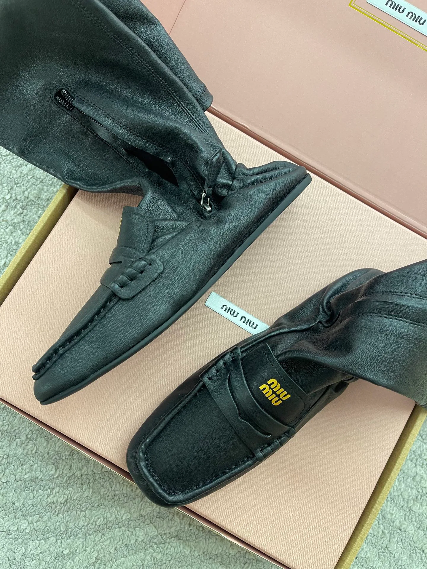 Сапоги Женские Miu Miu 553873