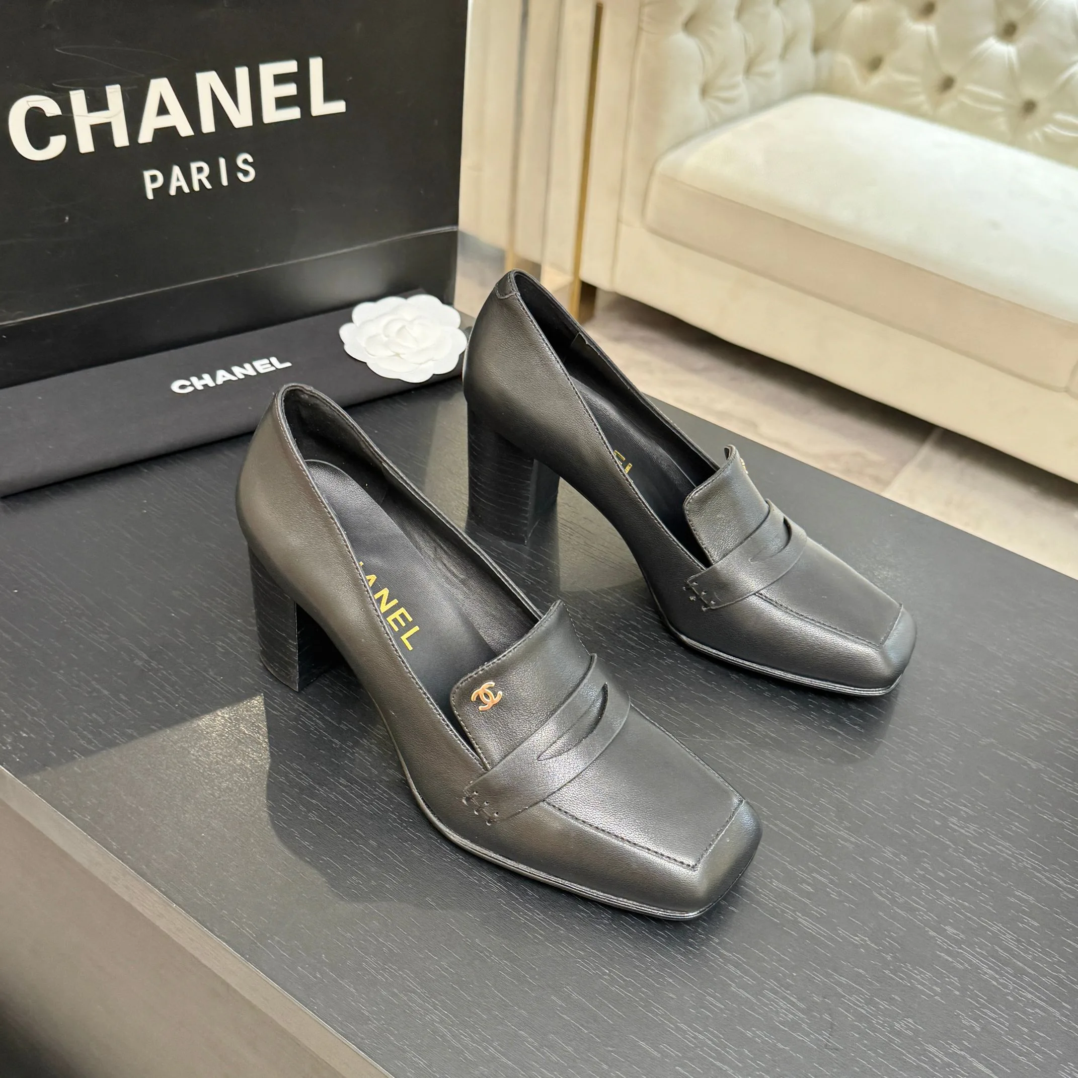 Лоферы И Мокасины Женские Chanel 18063089