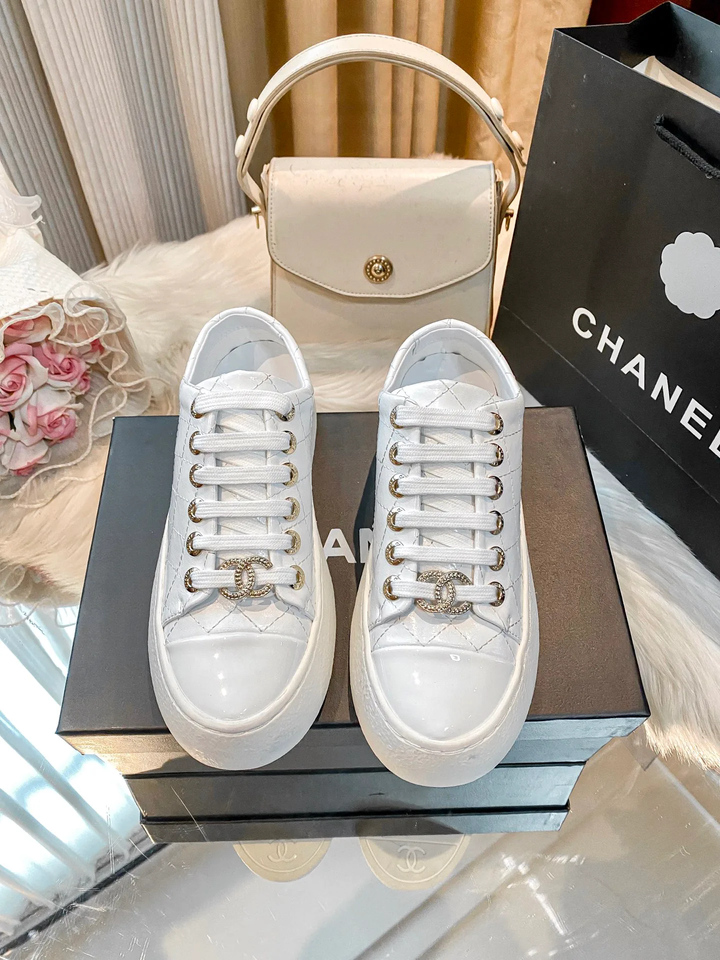 Кеды Женские Chanel 79538