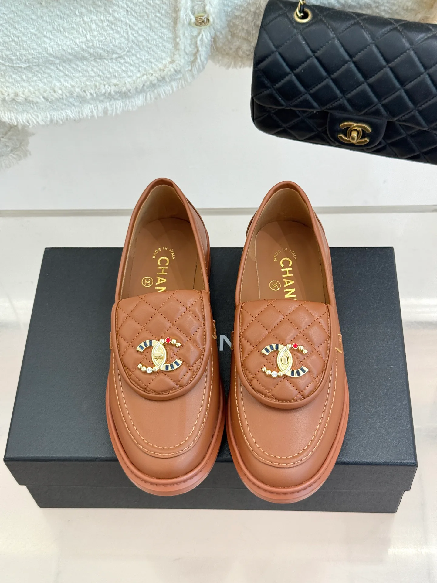 Лоферы И Мокасины Женские Chanel 17336058