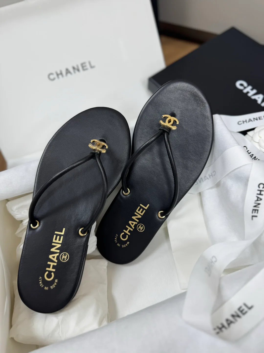 Шлепанцы Женские Chanel 13127294