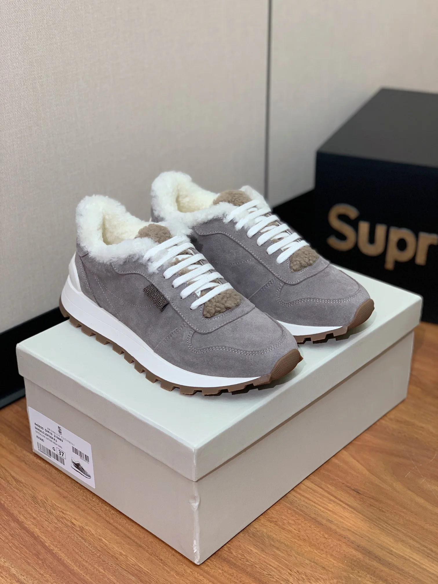 Кроссовки Женские Brunello Cucinelli 137842