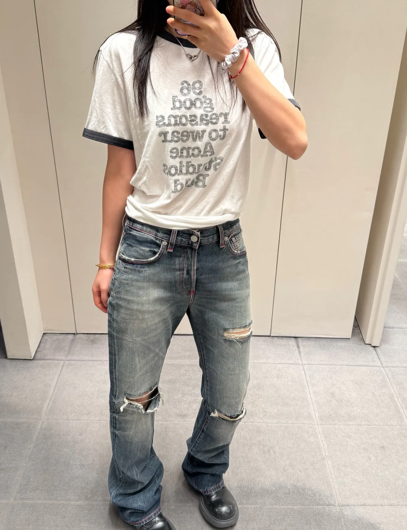 Футболки Женские Acne Studios 18713366