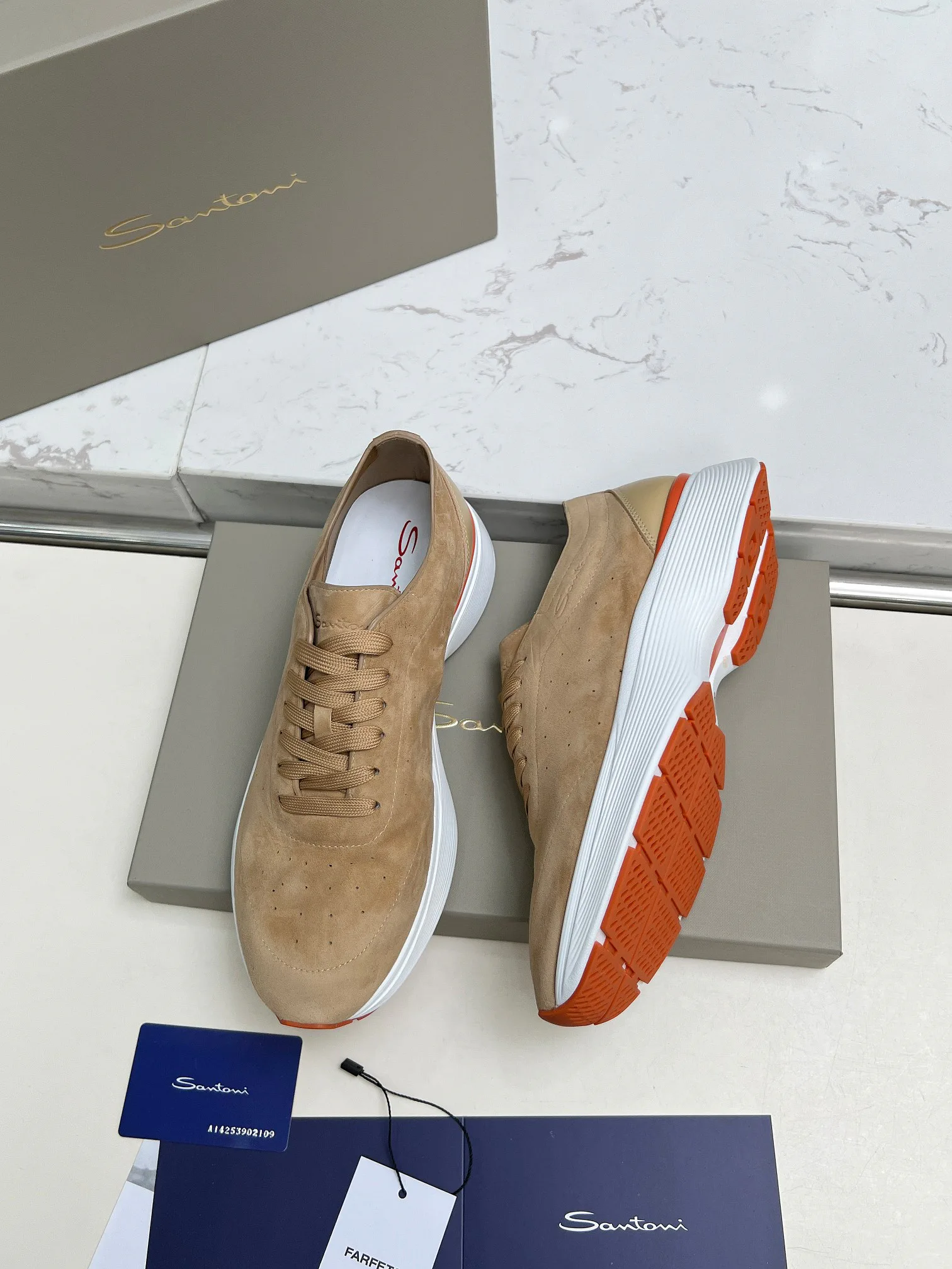 Кроссовки Мужские Santoni 105942