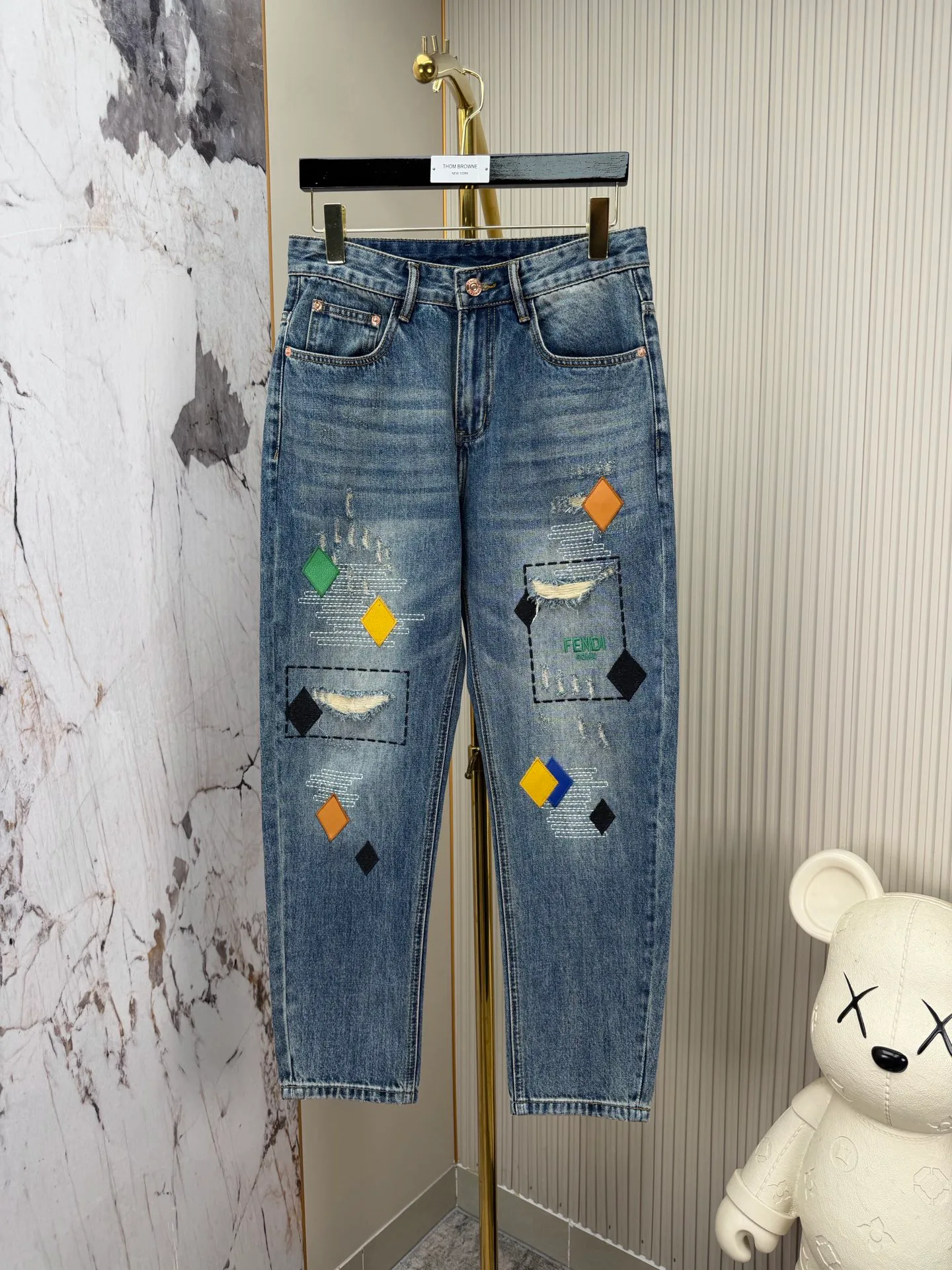 Джинсы Мужские Fendi 11411438