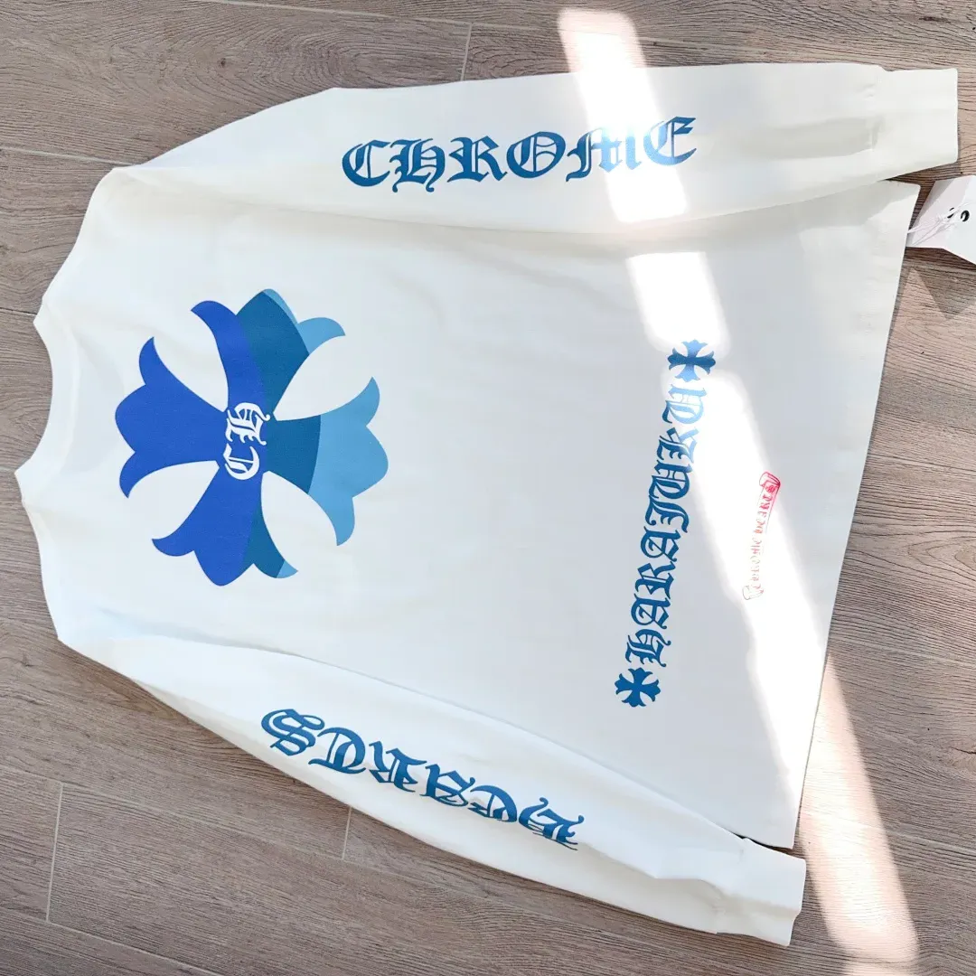 Лонгсливы Женские Chrome Hearts 909589