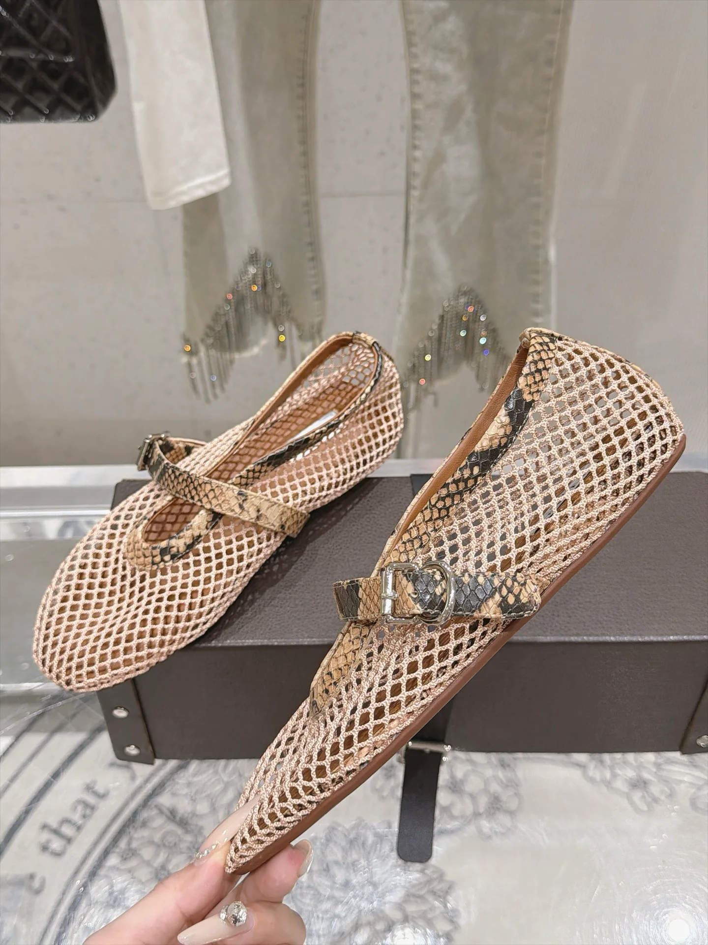Балетки Женские Alaia 18275339