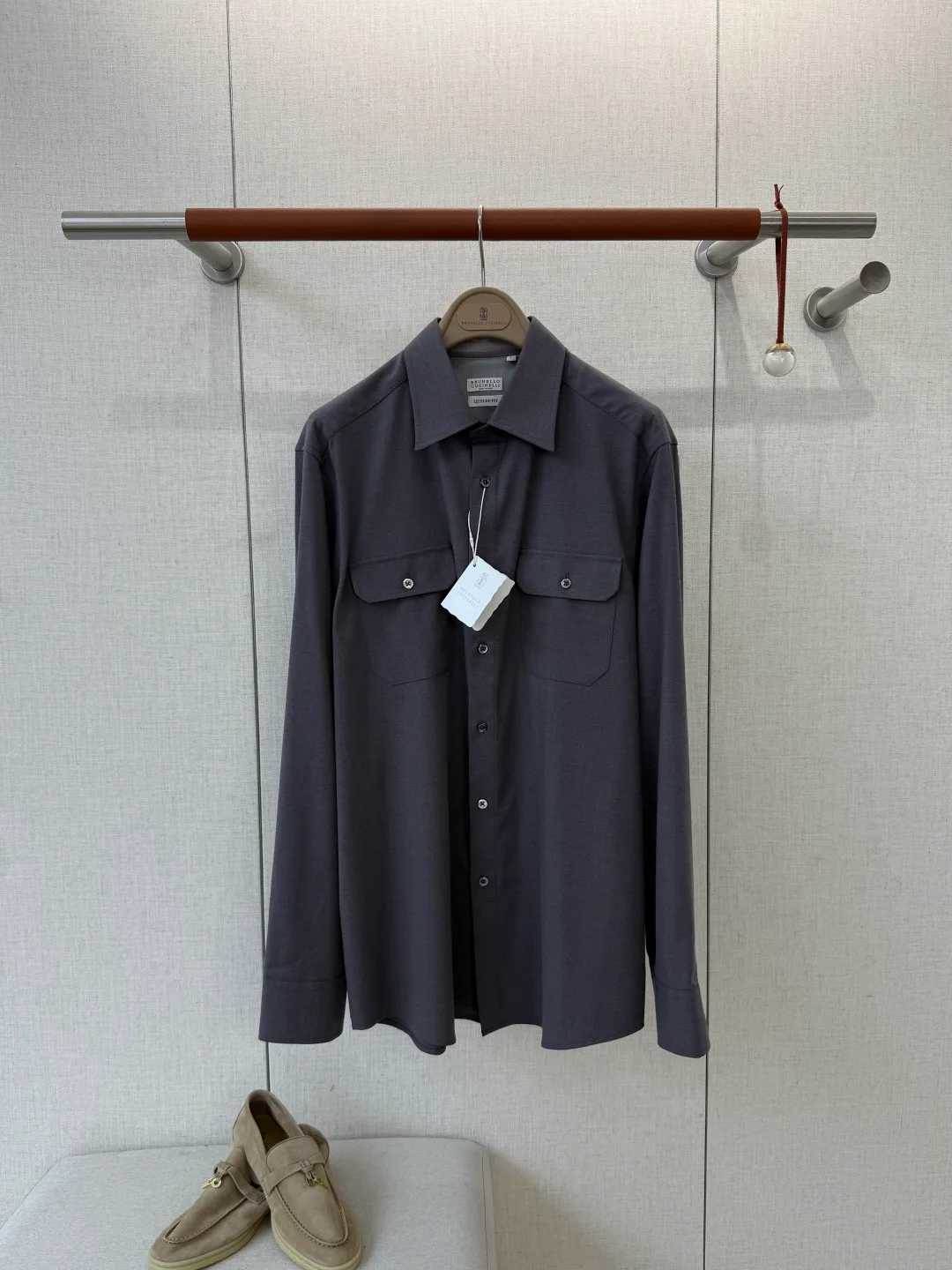 Рубашки Мужские Brunello Cucinelli 10088623