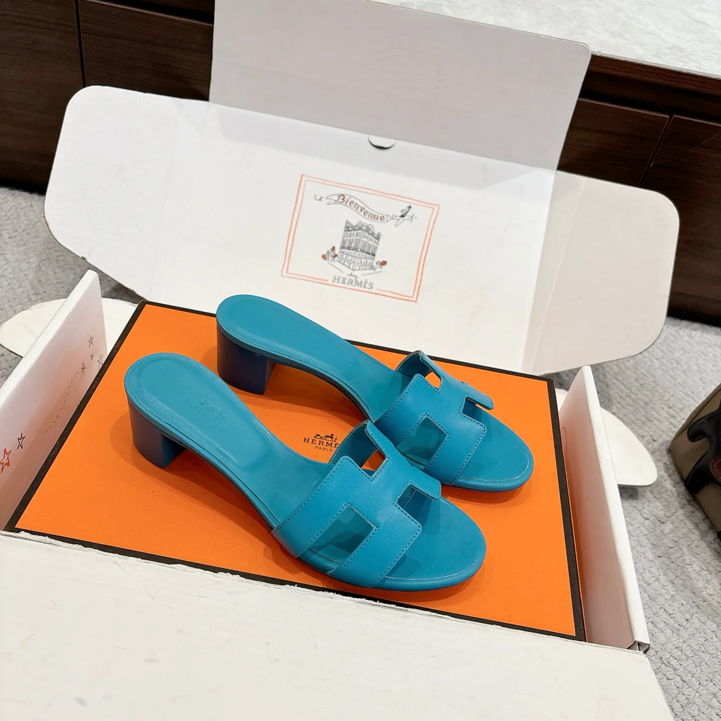 Шлепанцы Женские Hermes 11246038