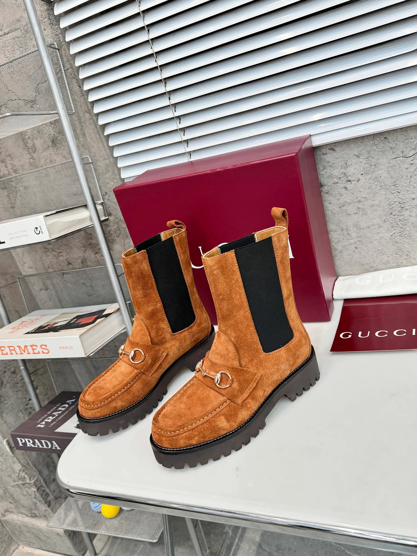 Ботинки Женские Gucci 466821