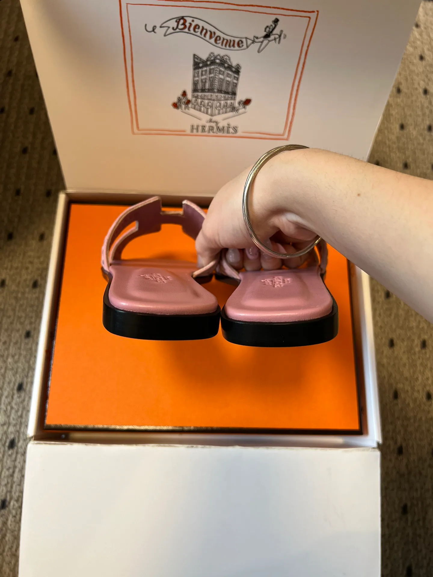 Шлепанцы Женские Hermes 10209540