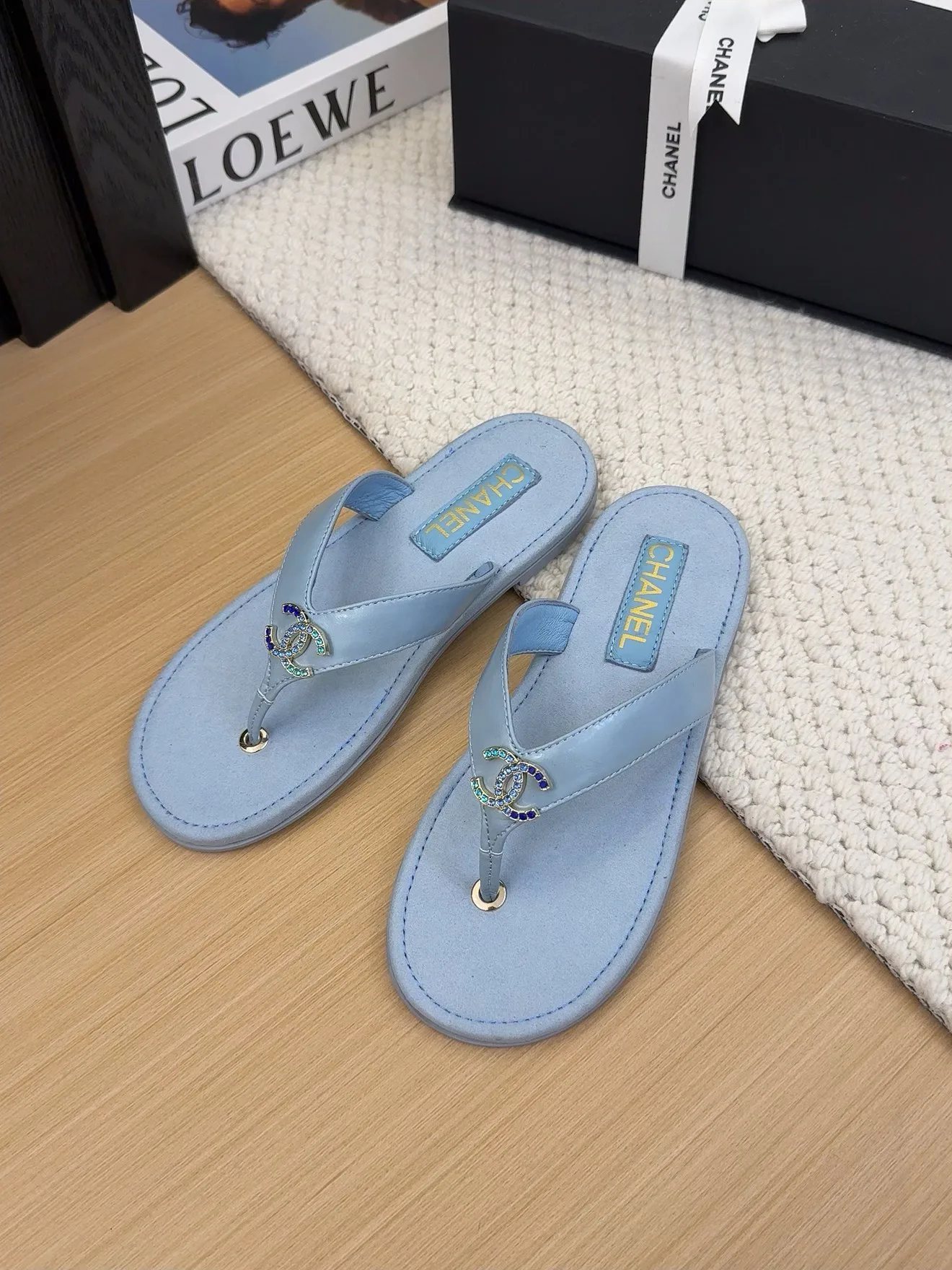 Шлепанцы Женские Chanel 25919