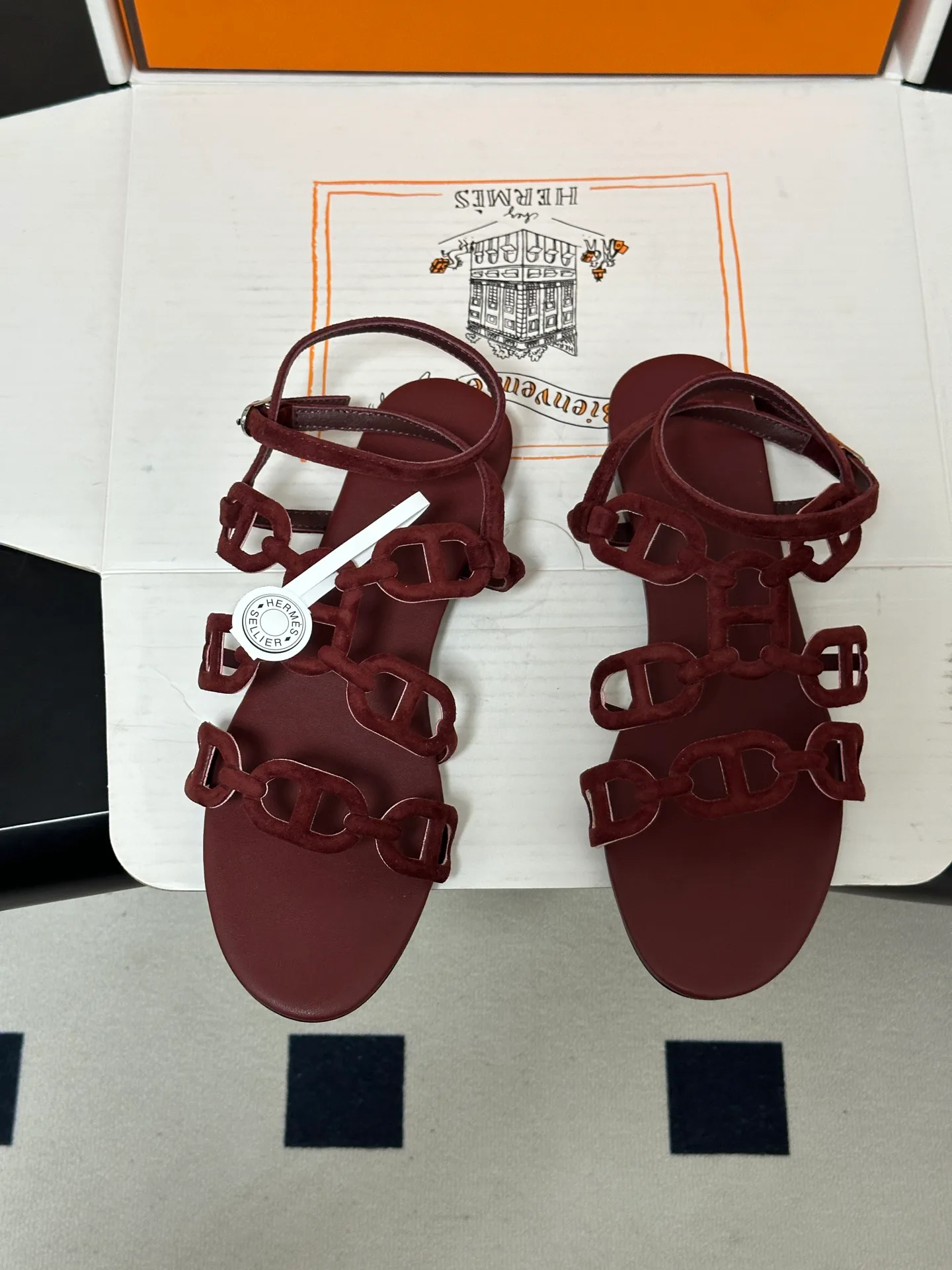 Босоножки Женские Hermes 19507415