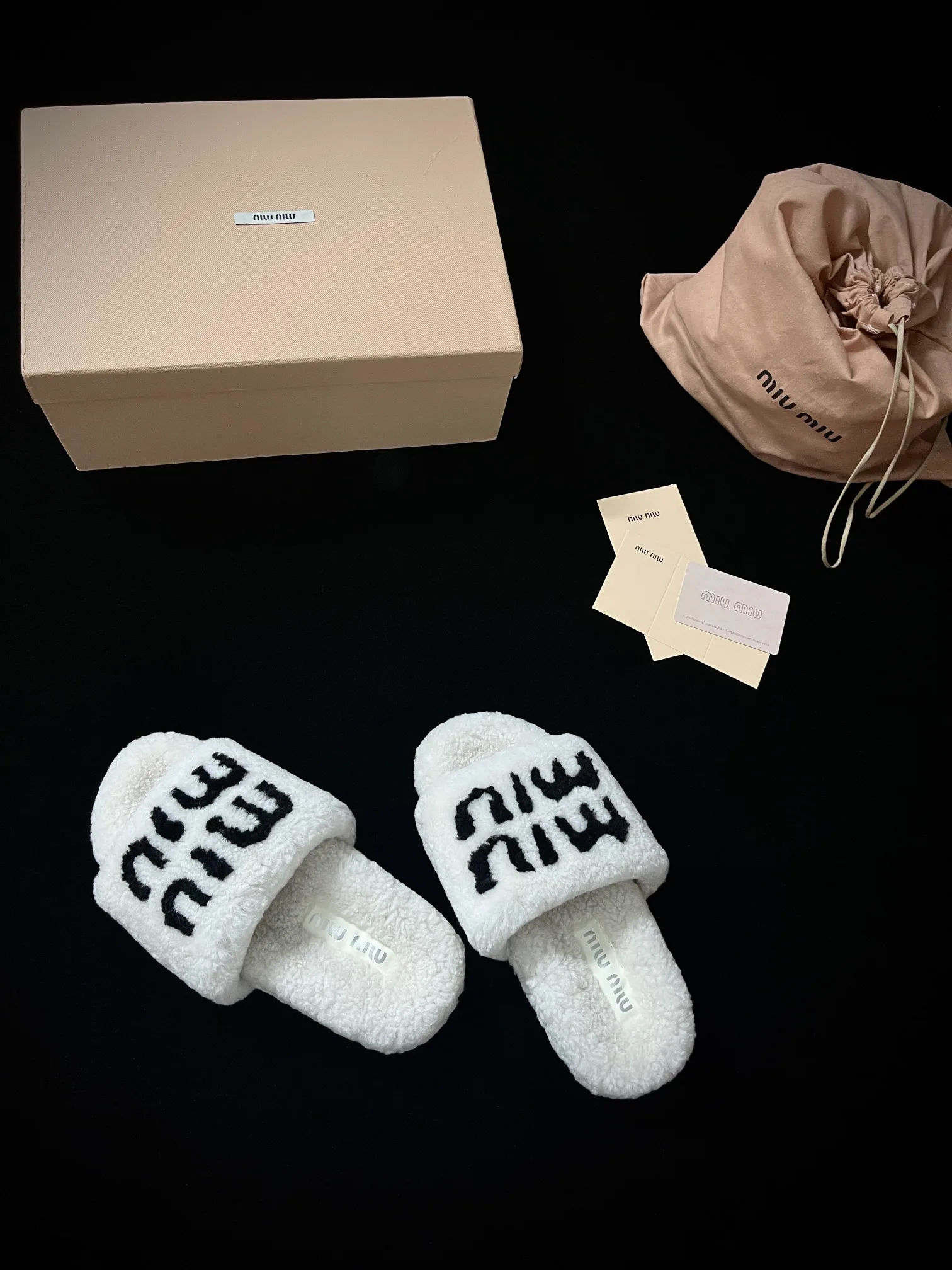 Тапочки Женские Miu Miu 189638