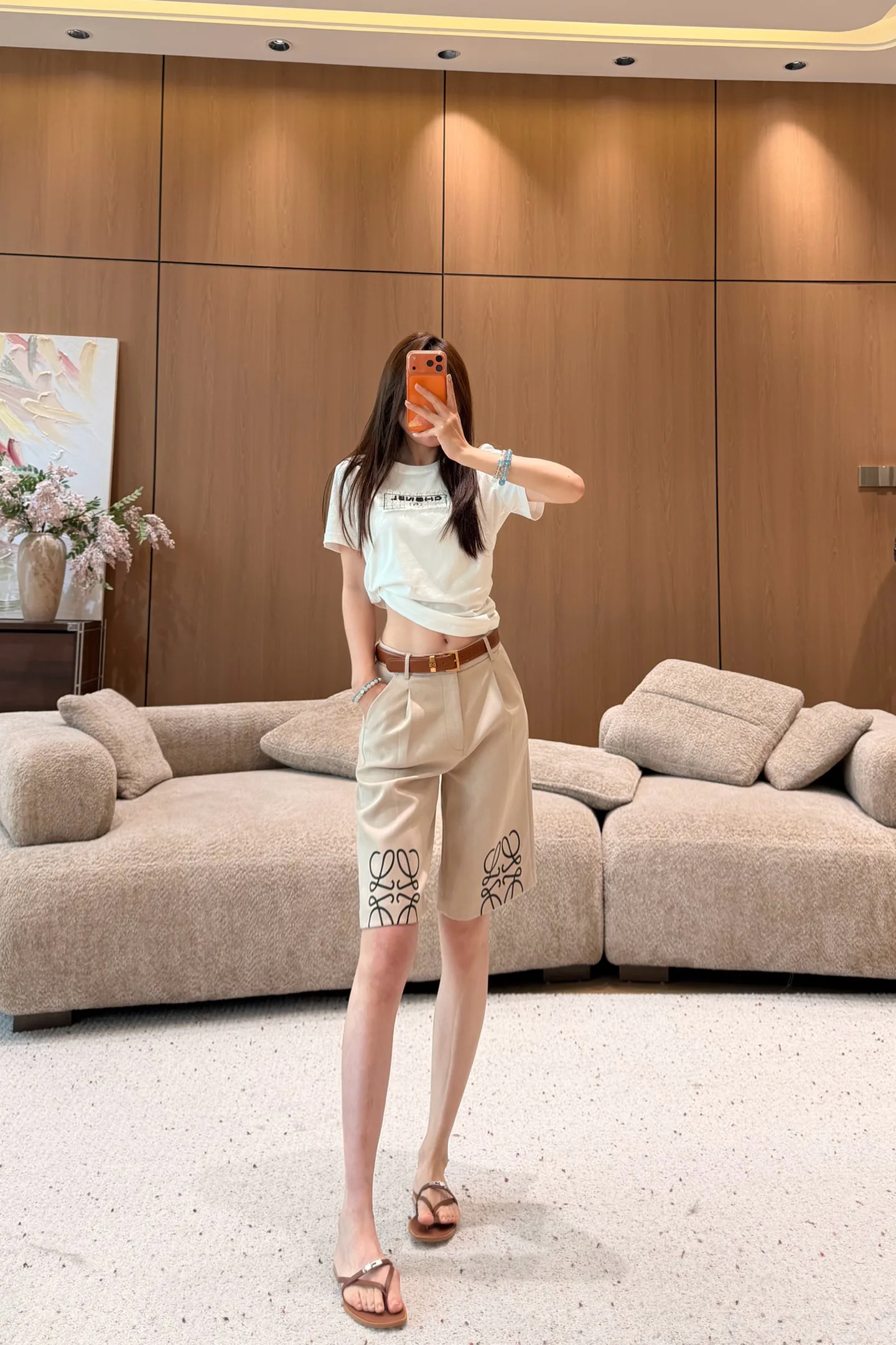 Шорты Женские Loewe 13563085