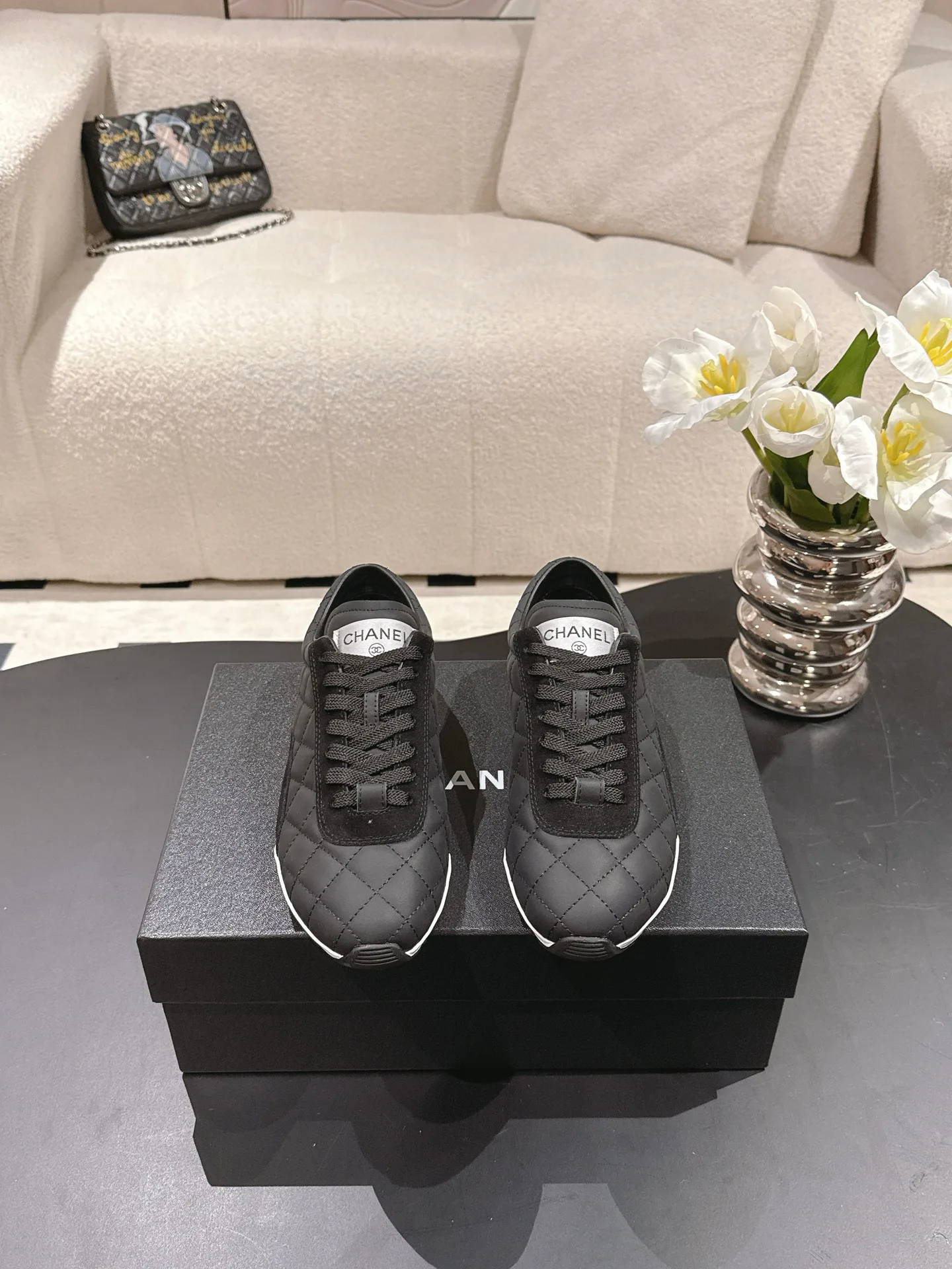Кроссовки Женские Chanel 348871