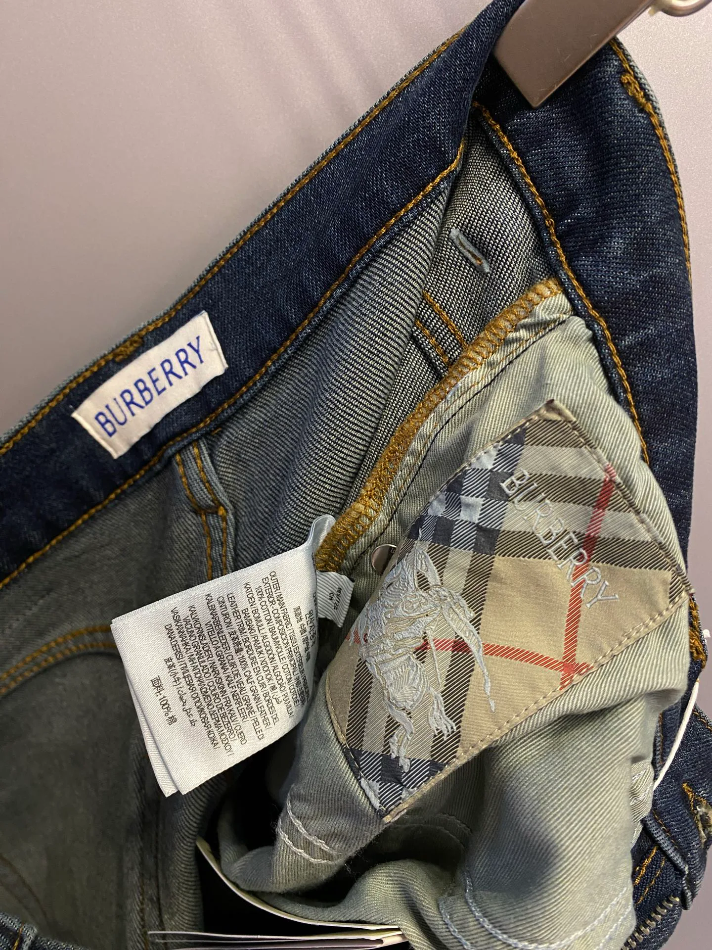 Джинсы Мужские Burberry 17975472