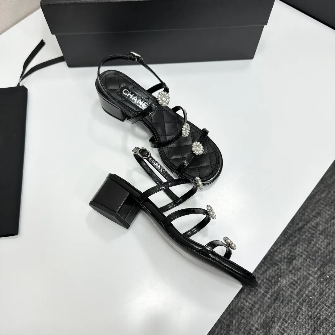 Босоножки Женские Chanel 9651883
